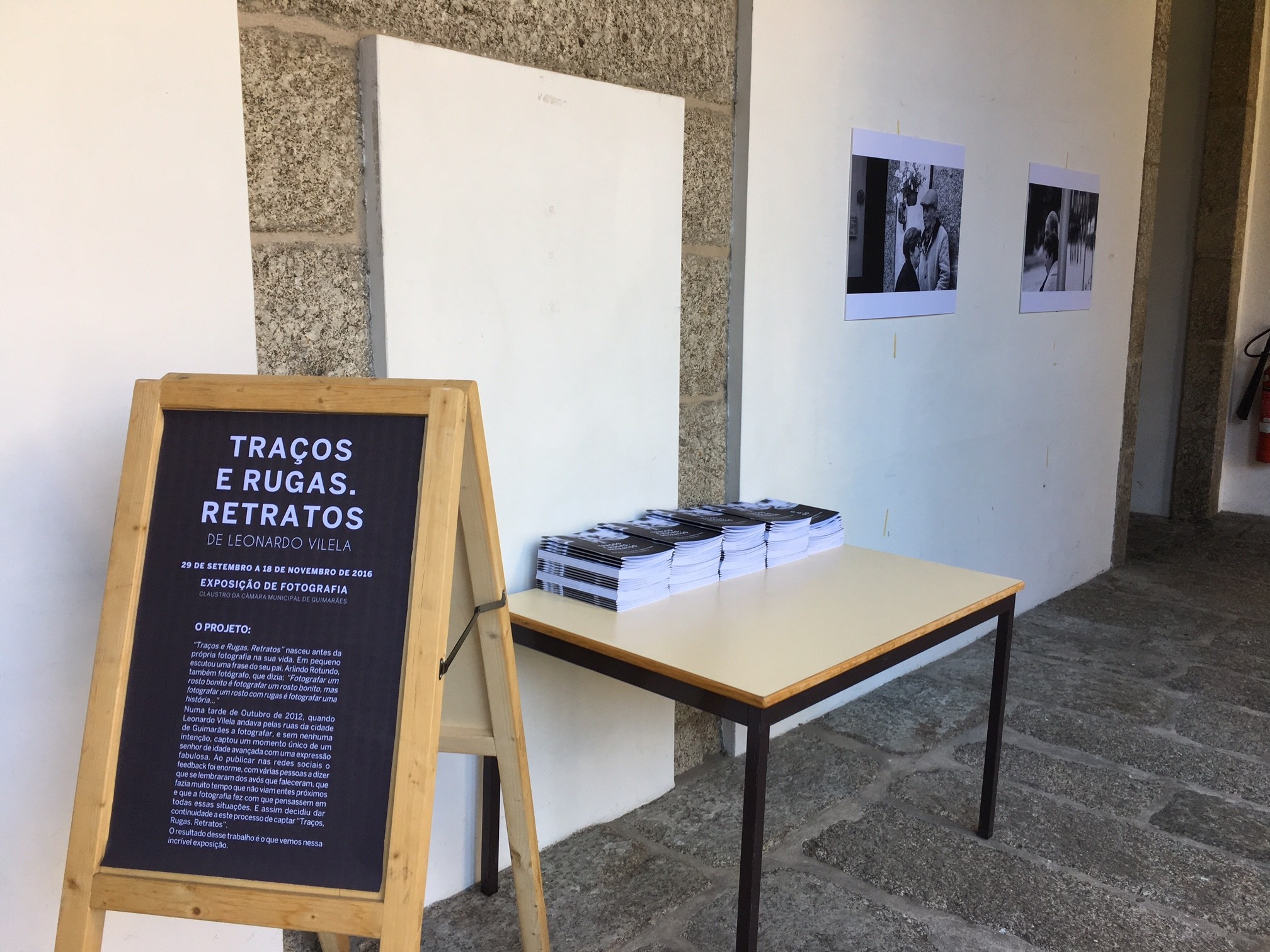 Exposição na Câmara de Guimarães