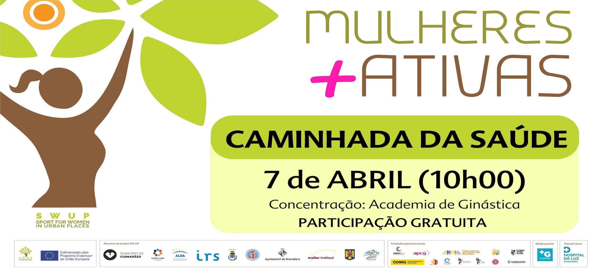Caminhada da Saúde em Guimarães no próximo domingo