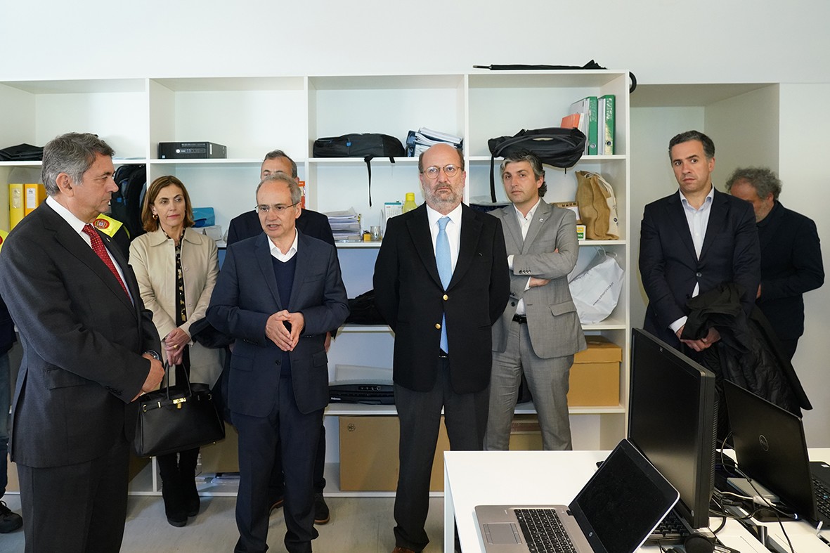 Ministro do Ambiente visitou novas instalações das Águas do Norte em Guimarães