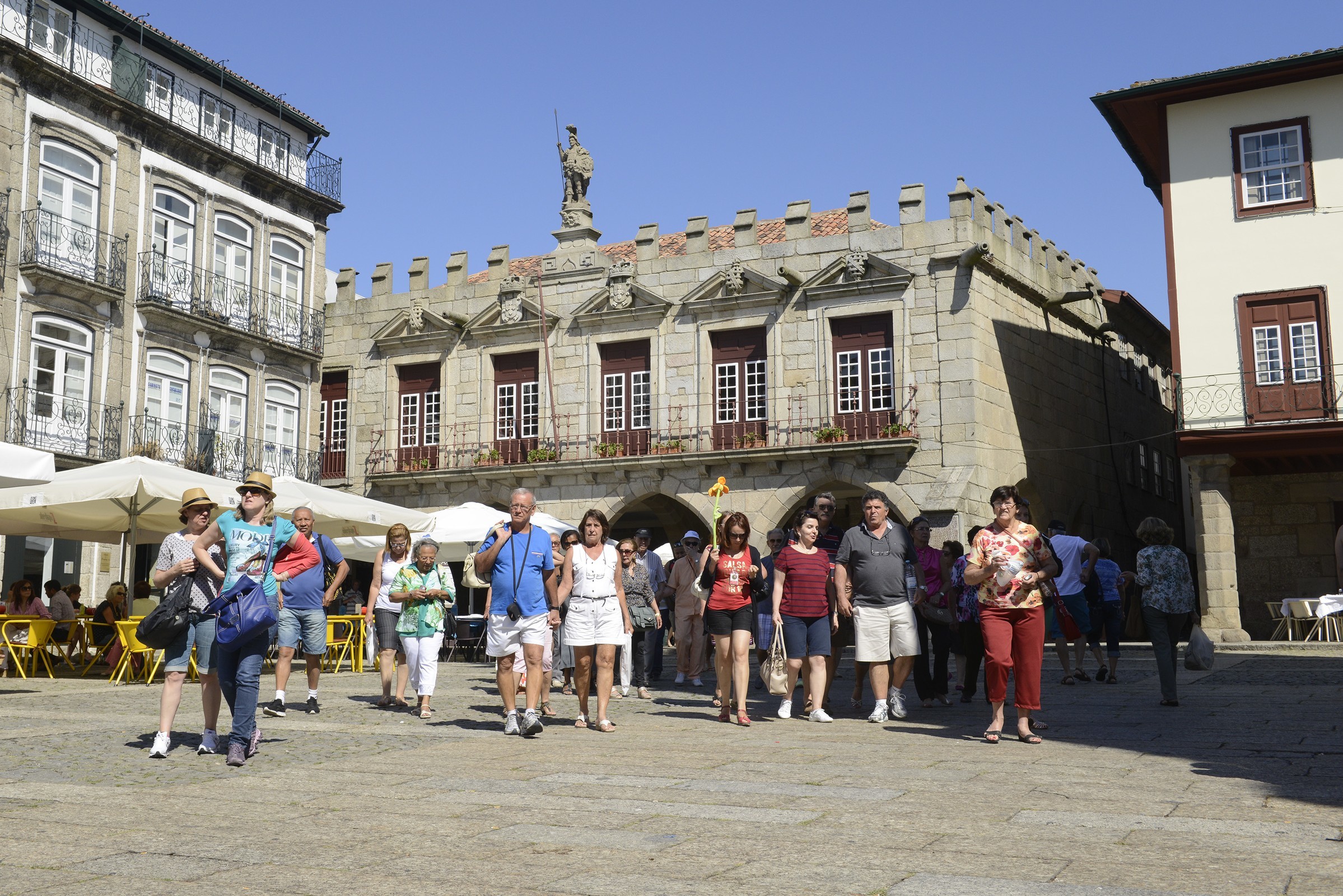 Número de turistas em Guimarães aumenta no primeiro trimestre de 2019