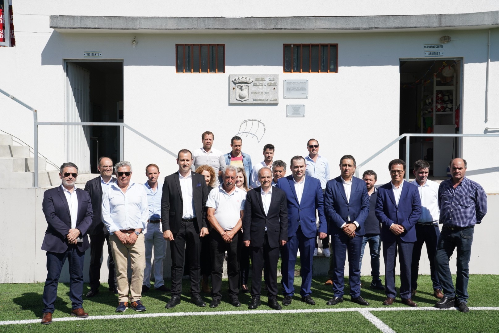 FC Prazins/Corvite inaugurou a nova bancada e sintético no Parque de Jogos