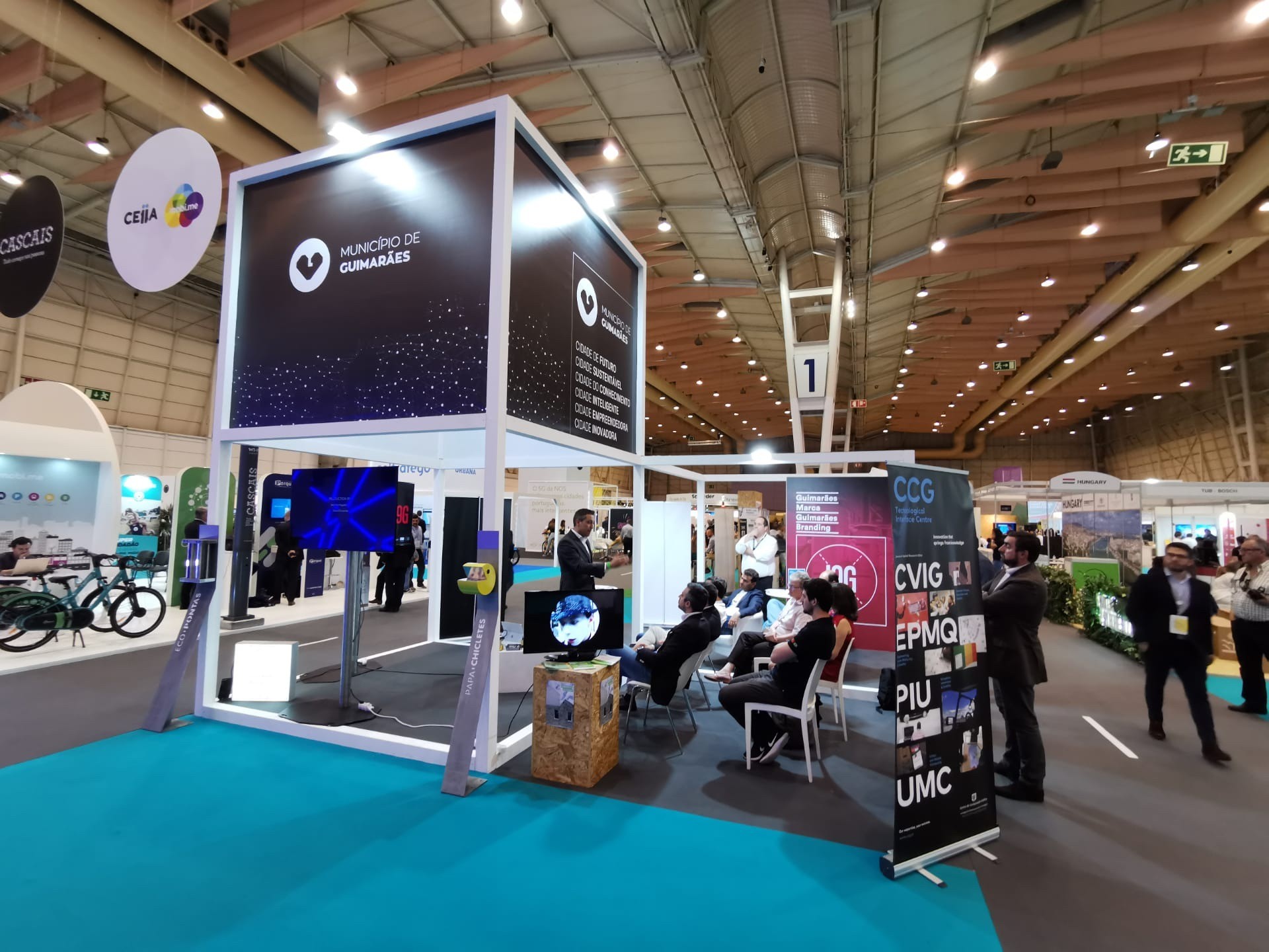 Guimarães promoveu projetos inovadores no Portugal Smart Cities Summit 2019