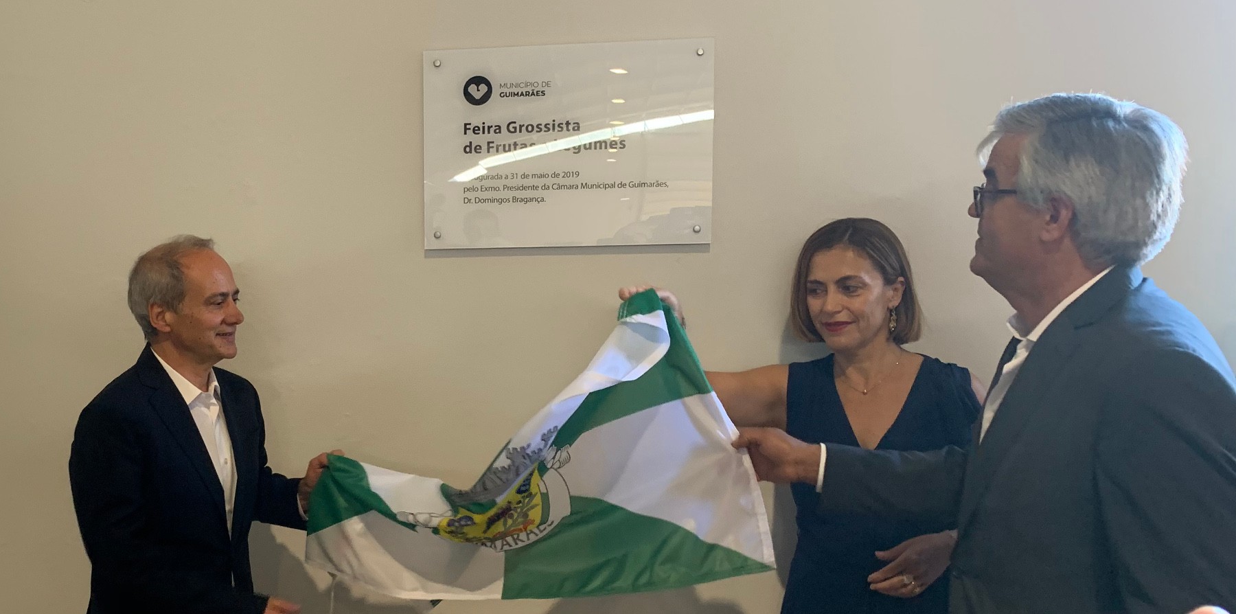 Inaugurada oficialmente a Feira Grossista de Frutas e Legumes
