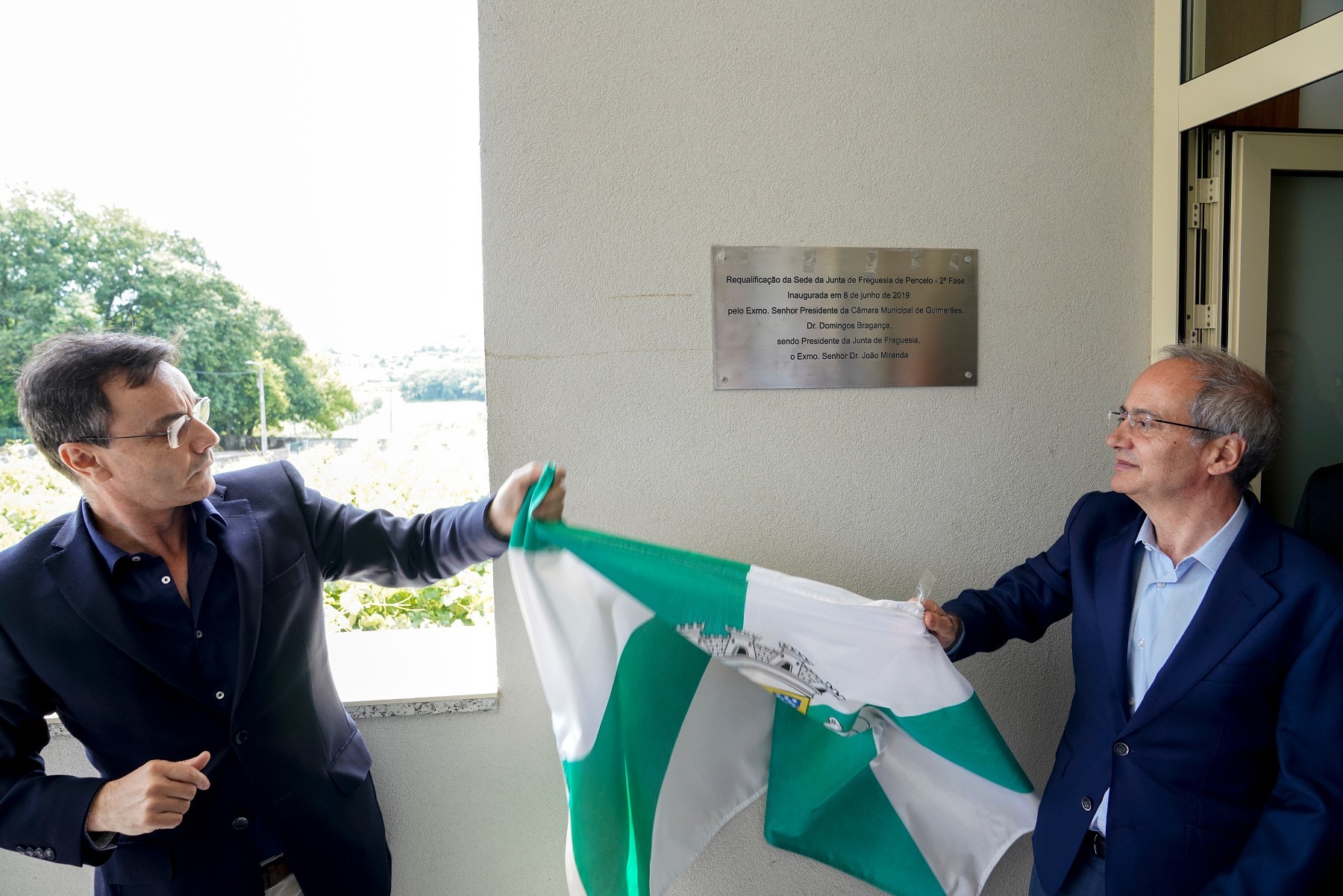 Domingos Bragança inaugura espaço reabilitado da Junta de Freguesia de Pencelo