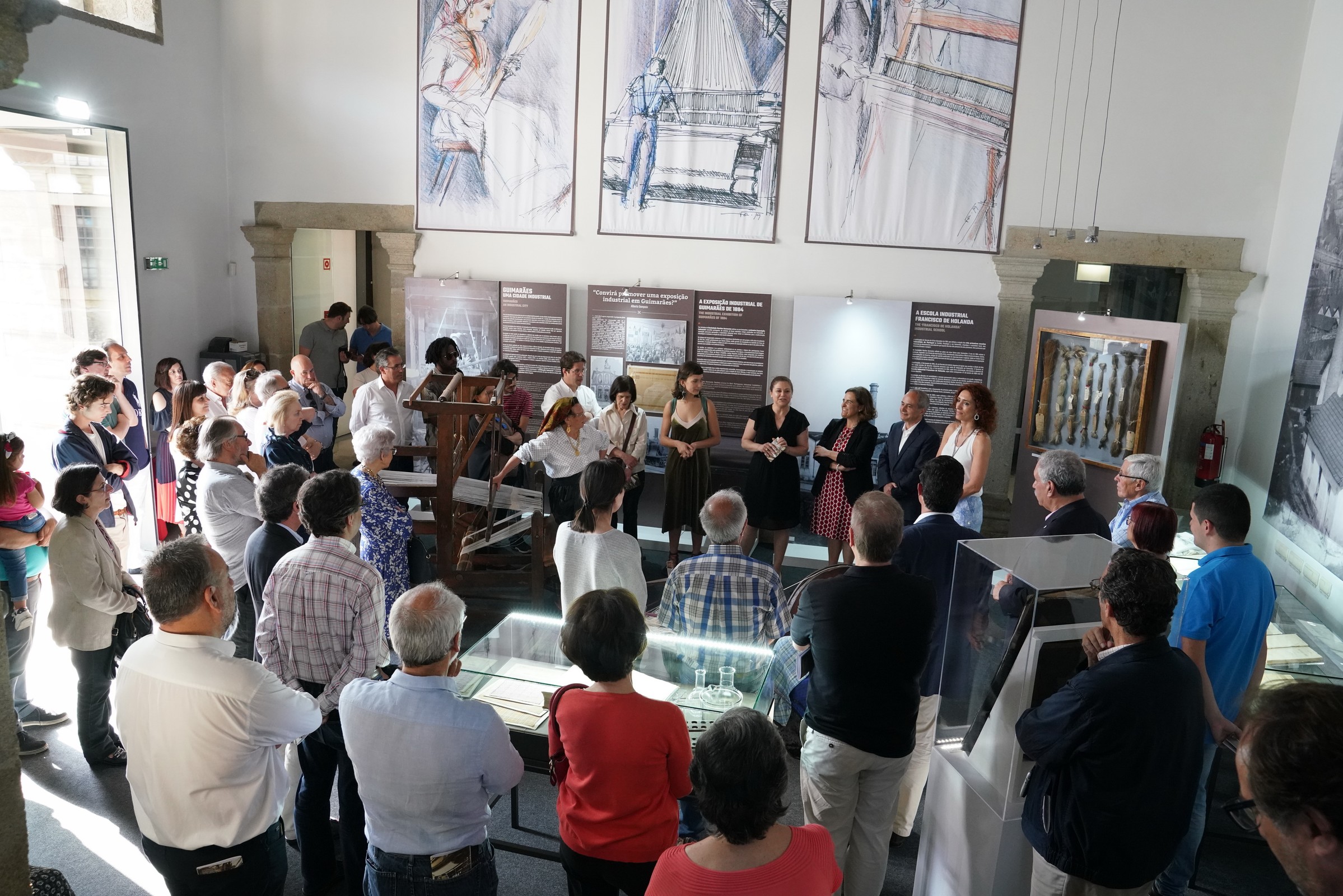 Arquivo Municipal acolhe exposição sobre indústria têxtil de Guimarães