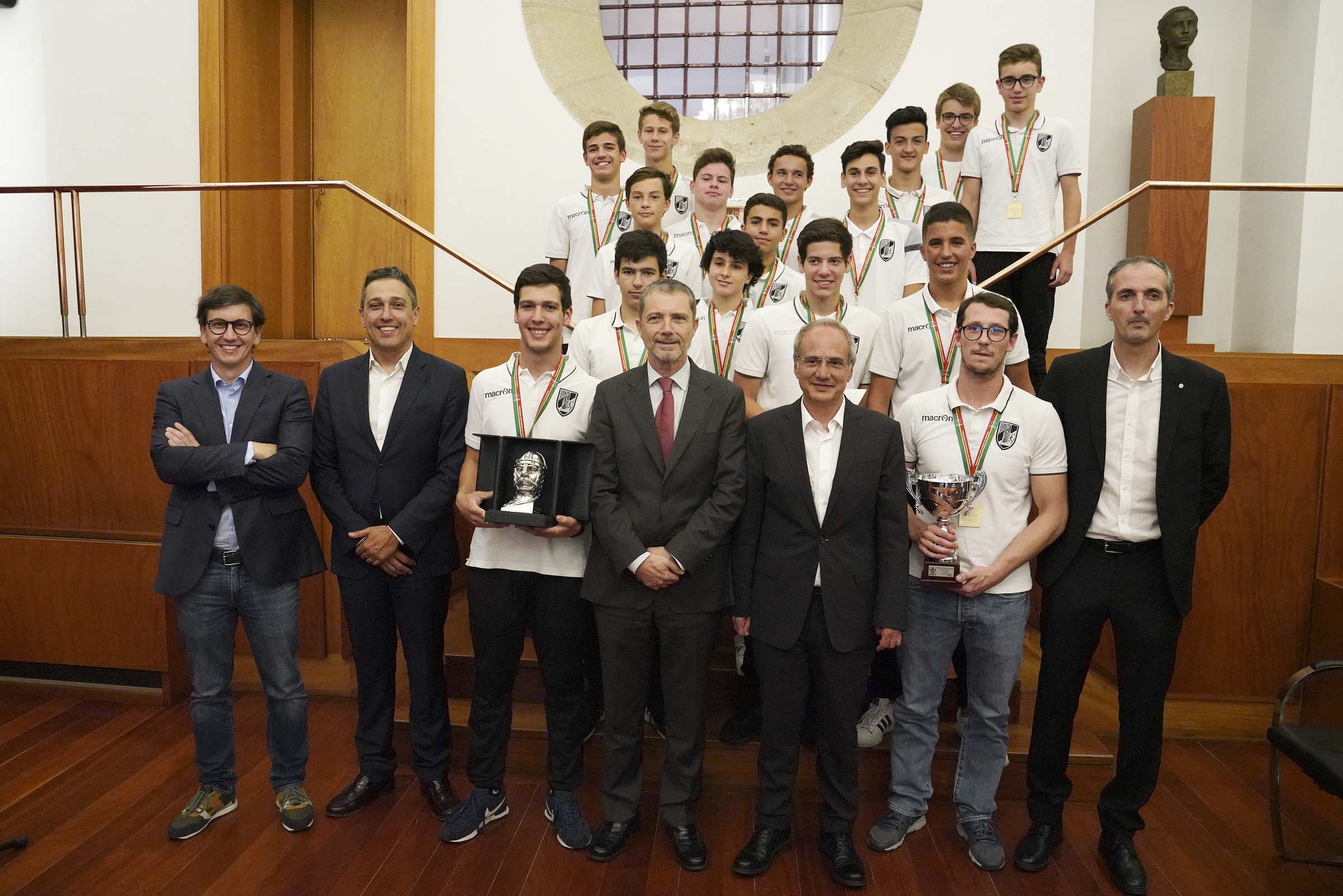 Domingos Bragança destaca a superação da equipa de juvenis de pólo aquático do Vitória