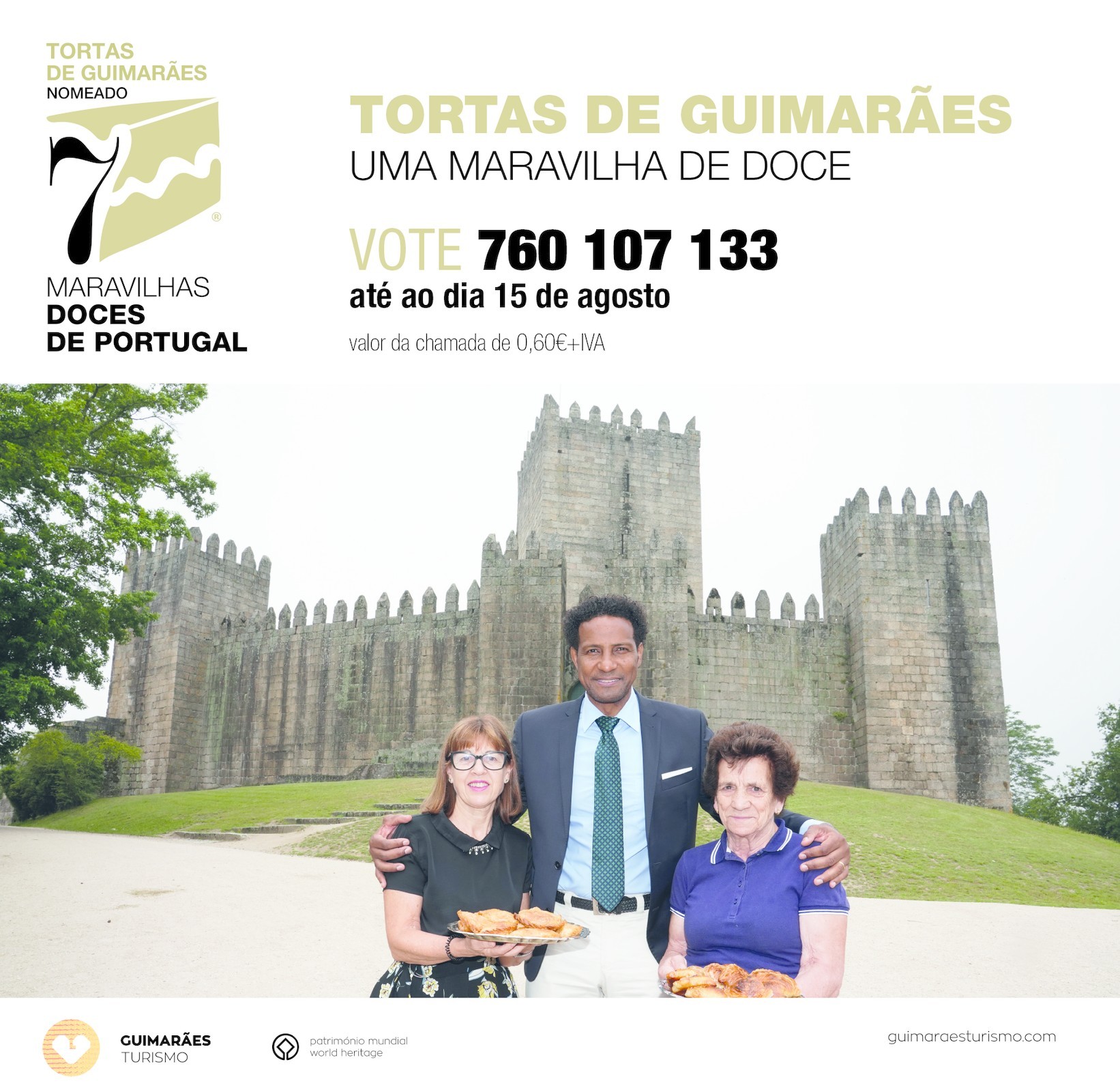 Tortas de Guimarães na semi-final das “7 Maravilhas Doces de Portugal”