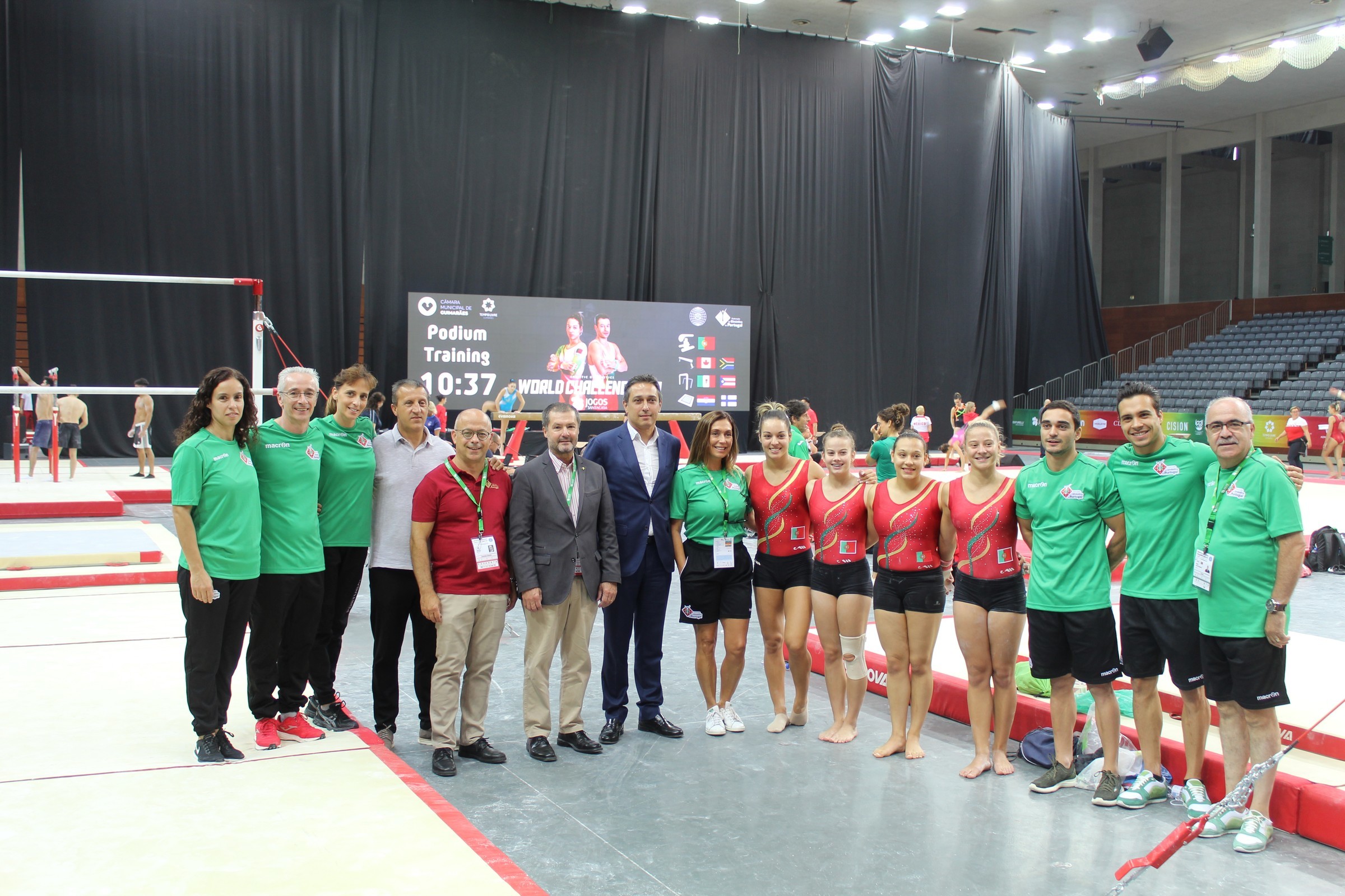 Guimarães abre as portas para a Taça do Mundo de Ginástica Artística