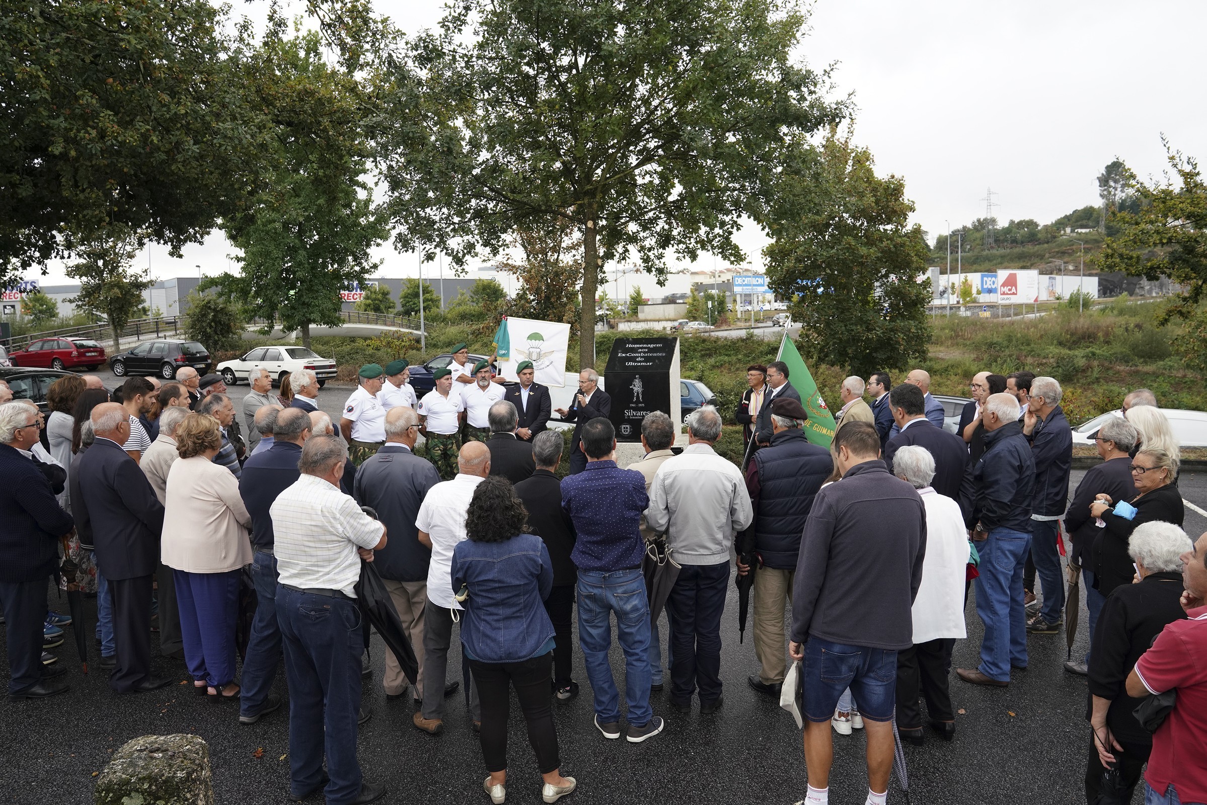 Silvares homenageou os Ex-Combatentes do Ultramar com a inaguração de monumento