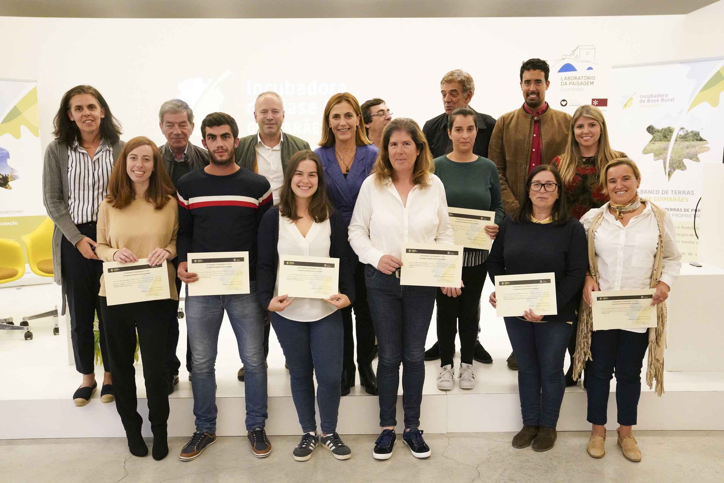 Apresentação de ideias e negócios no âmbito da Incubadora de Base Rural de Guimarães