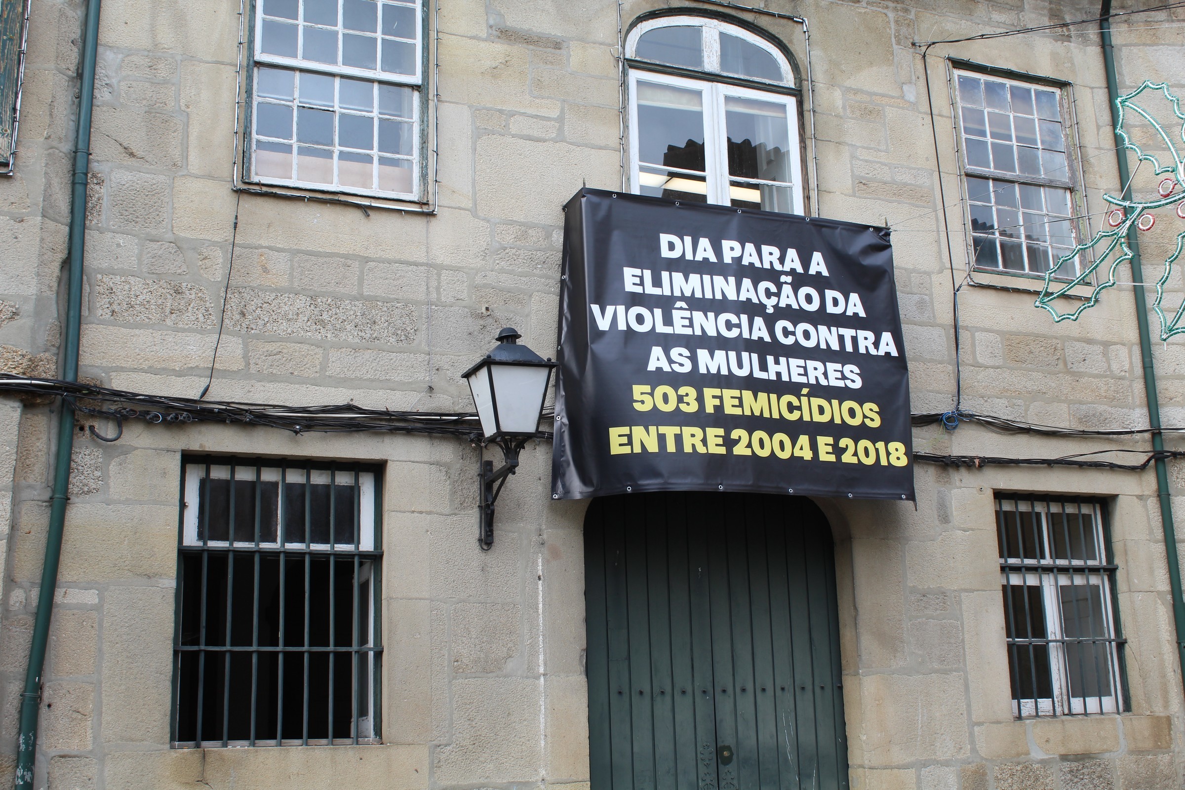 Guimarães associa-se ao Dia Internacional da Violência contra as Mulheres