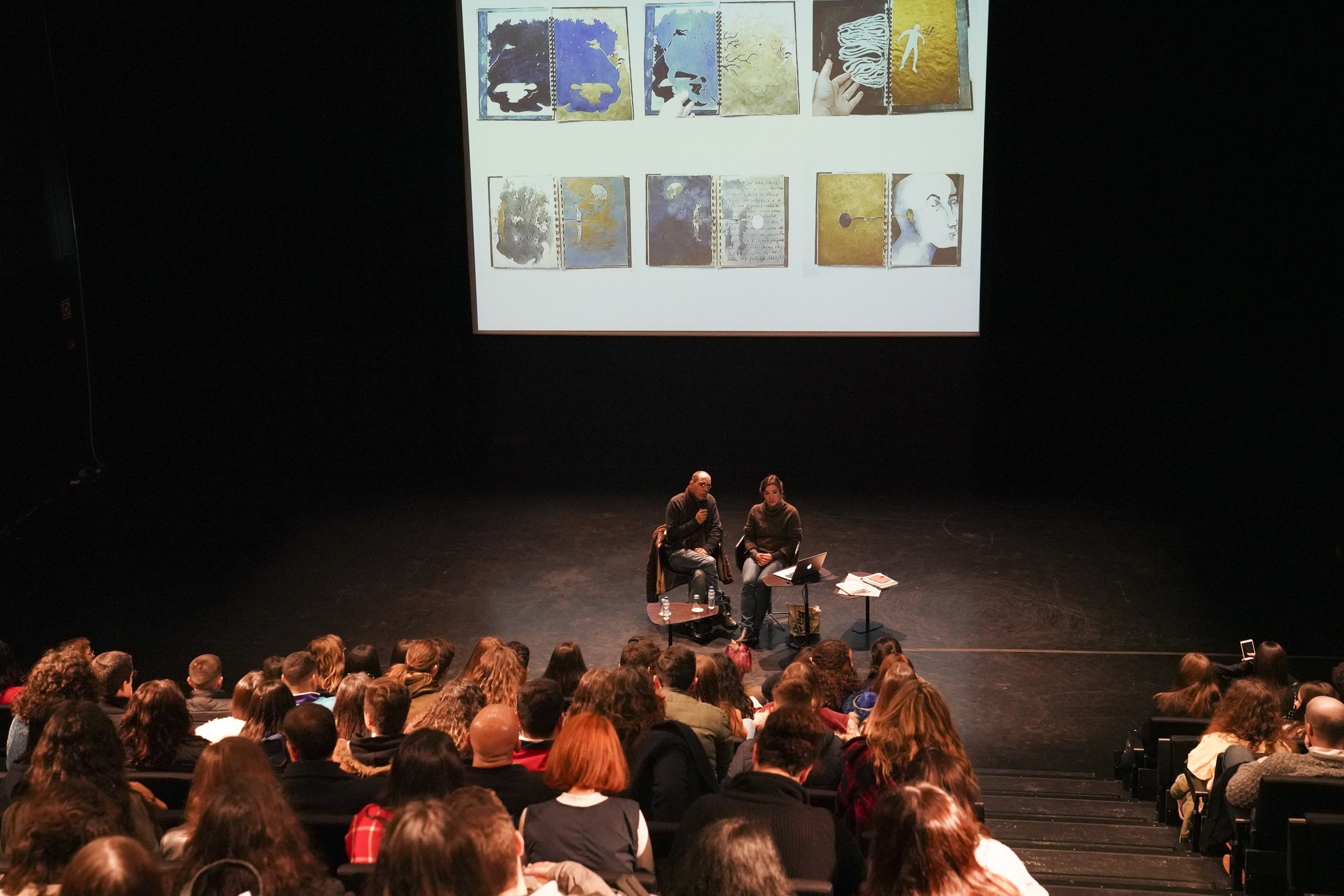 Bienal de Ilustração de Guimarães promoveu palestras para alunos da região norte