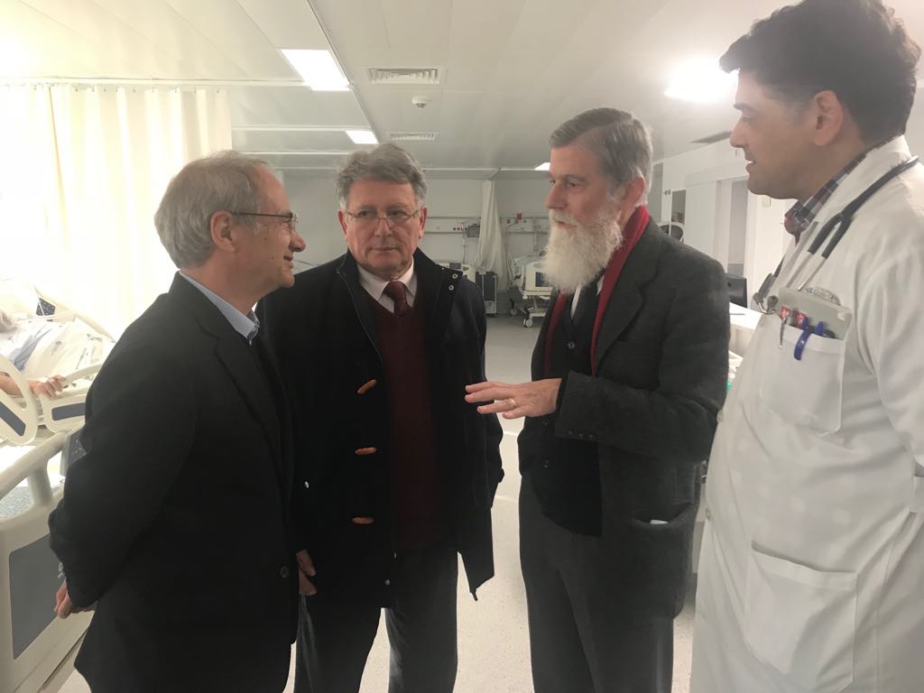 Presidente da Câmara de Guimarães visitou Nova Unidade de AVC/Unidade Intermédia de Medicina do H...
