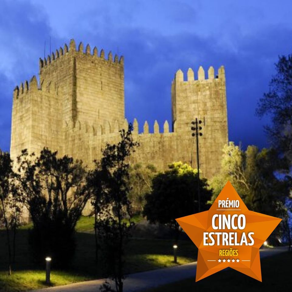 Prémio Cinco Estrelas Regiões atribuído ao Castelo de Guimarães
