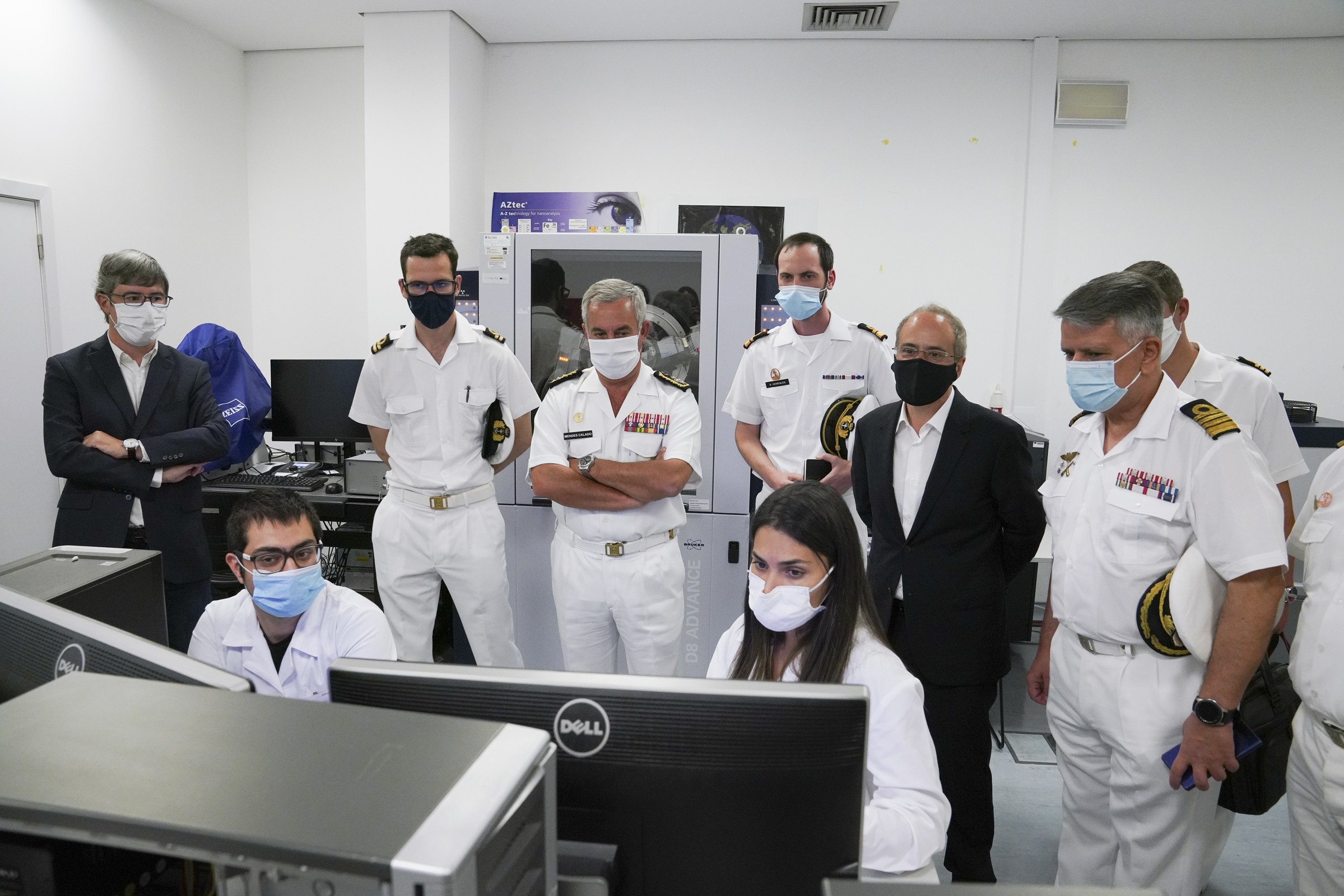 Chefe do Estado-Maior da Armada visitou Grupo de Investigação 3B’s no Avepark 