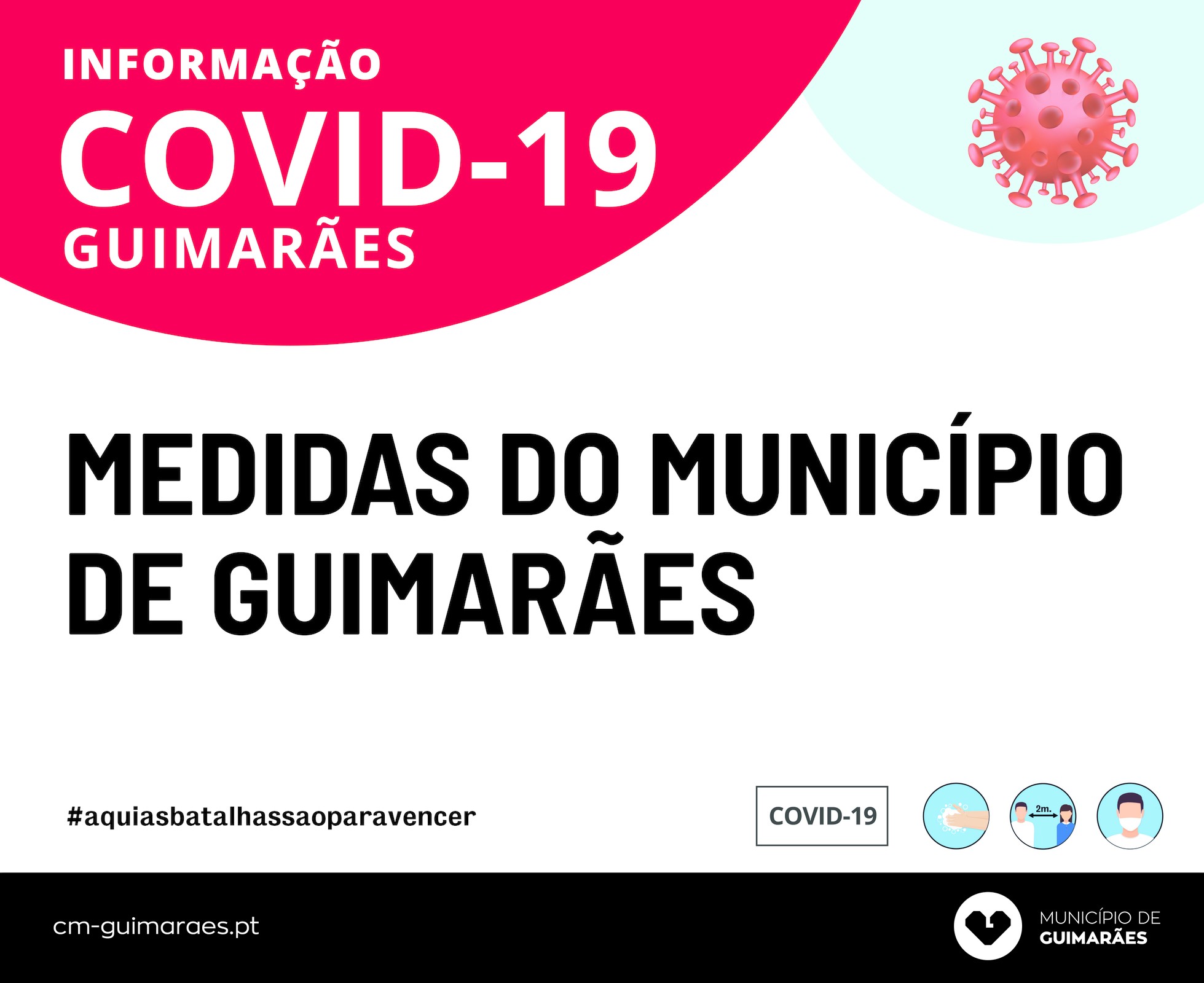 COVID-19: Medidas do Município de Guimarães