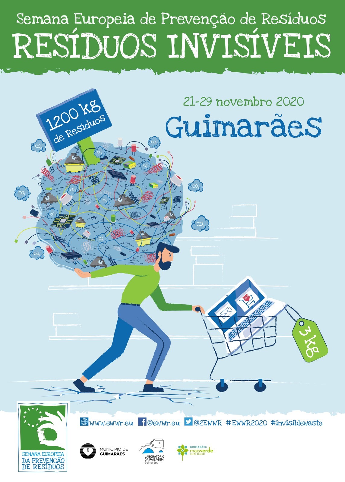Guimarães desenvolve iniciativas na Semana Europeia da Prevenção de Resíduos 