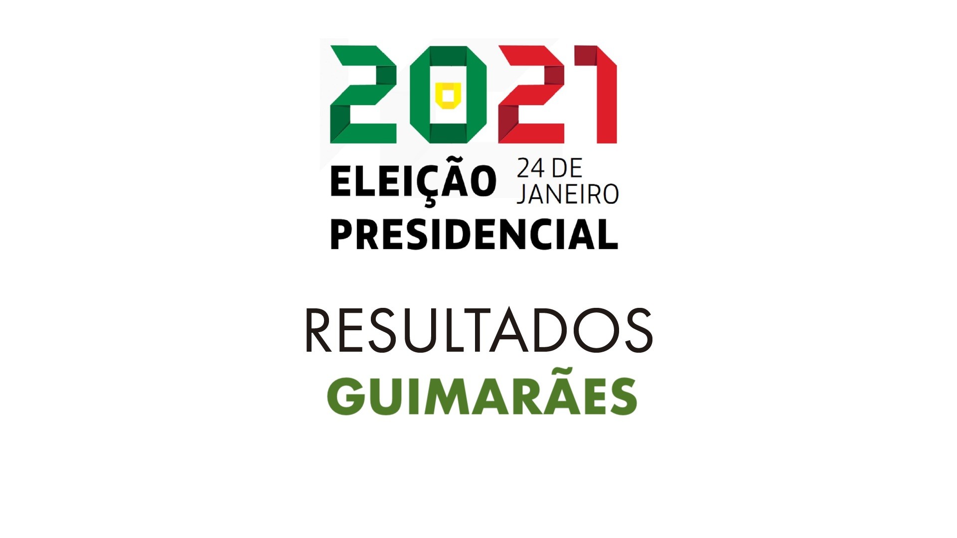 Resultado das Eleições Presidenciais 2021 no concelho de Guimarães