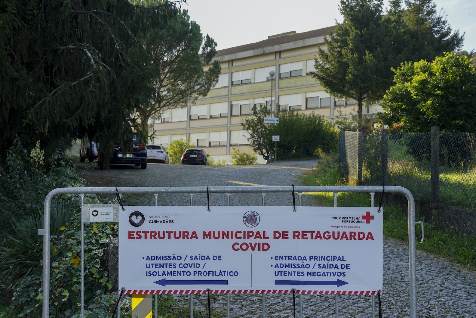 Guimarães adapta estrutura de retaguarda para acolher doentes com COVID-19