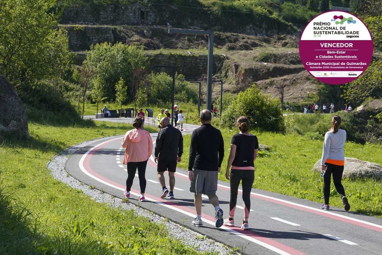 Guimarães vence Prémio Nacional de Sustentabilidade