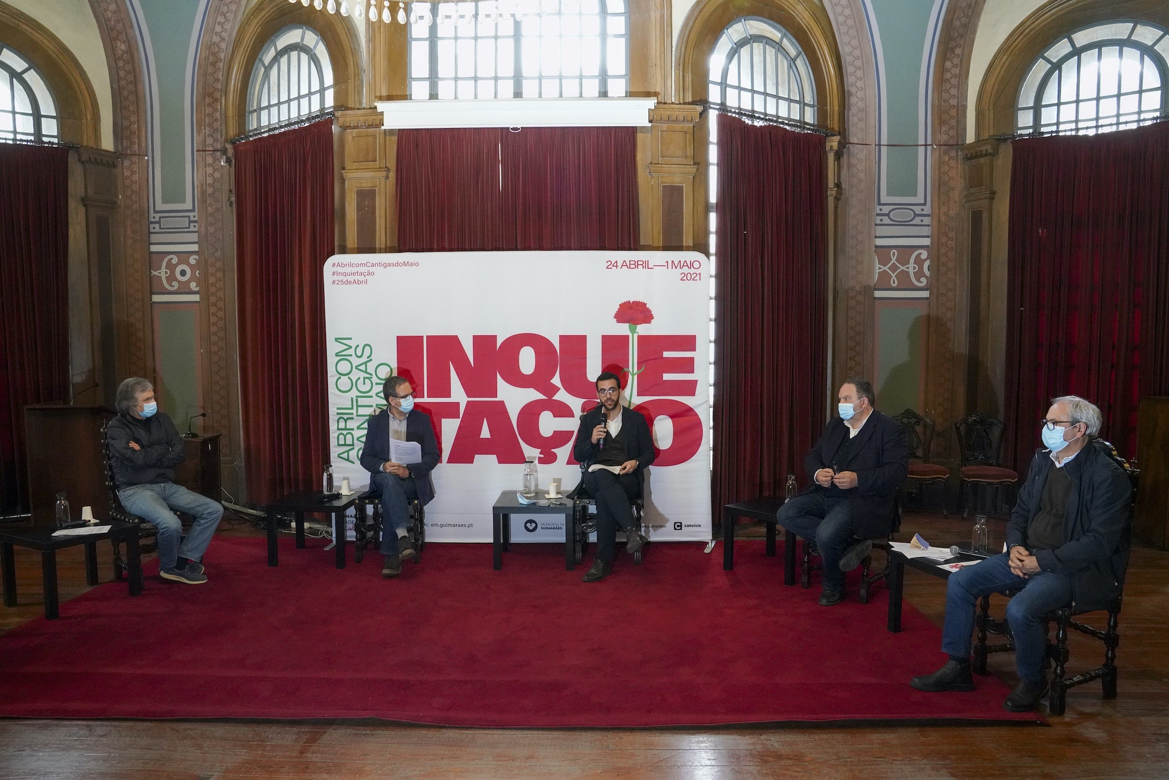 Comemorações do 25 de Abril em Guimarães assinalam a inquietação dos tempos atuais