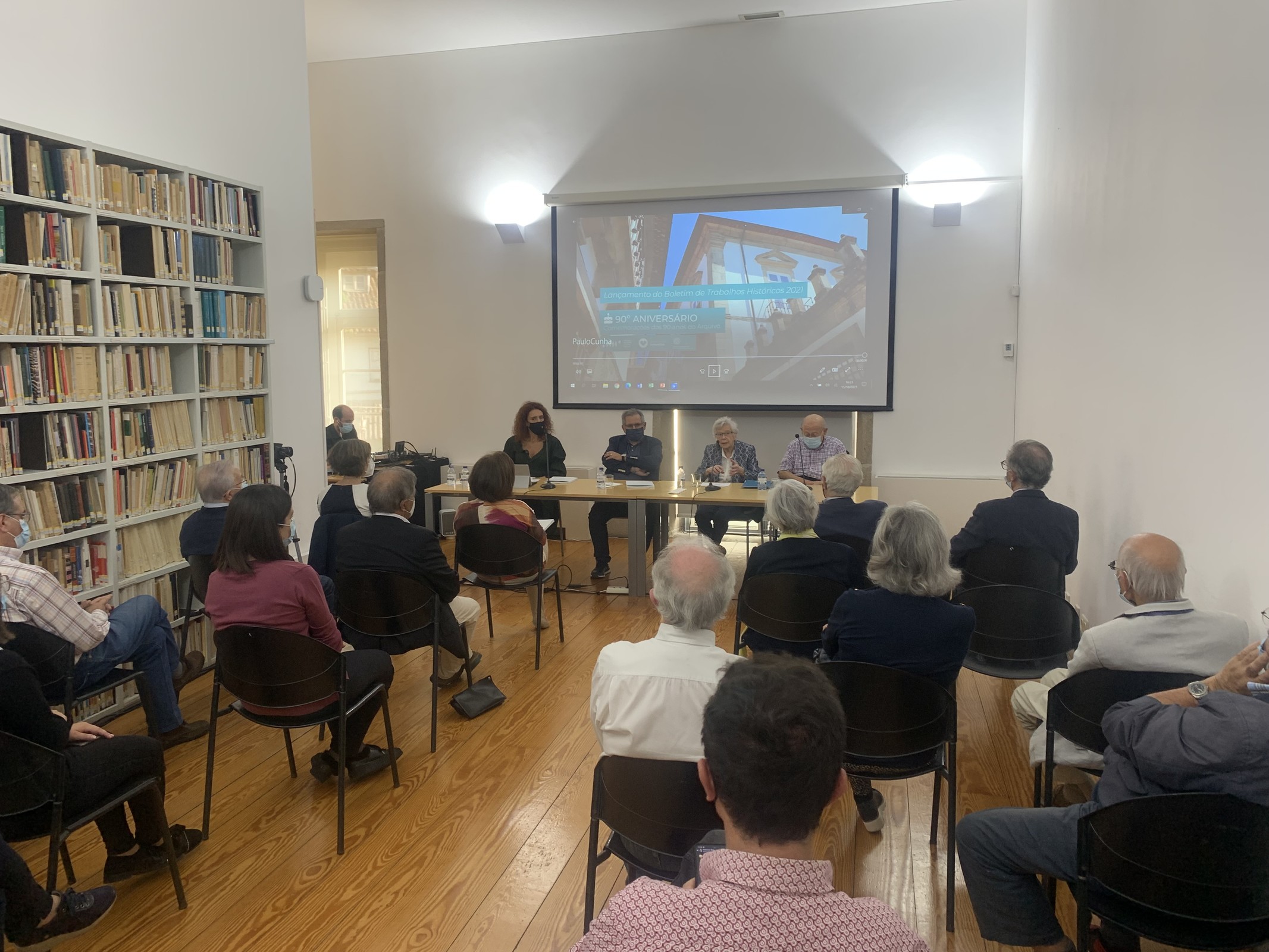 Lançamento do Boletim de Trabalhos Históricos em Guimarães