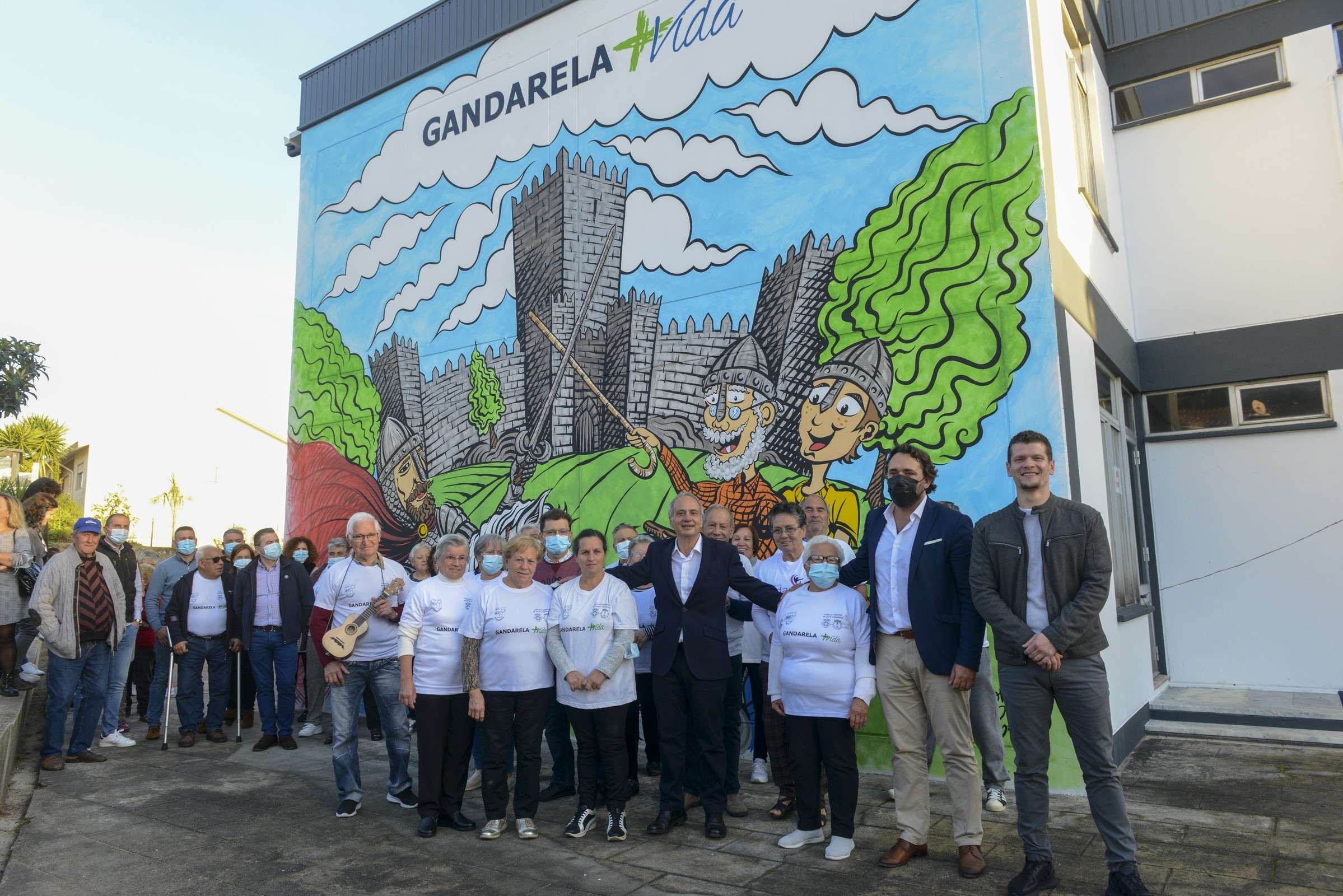 Domingos Bragança inaugura a reabilitação do centro de convívio e cultura da EB1/JI de Agras