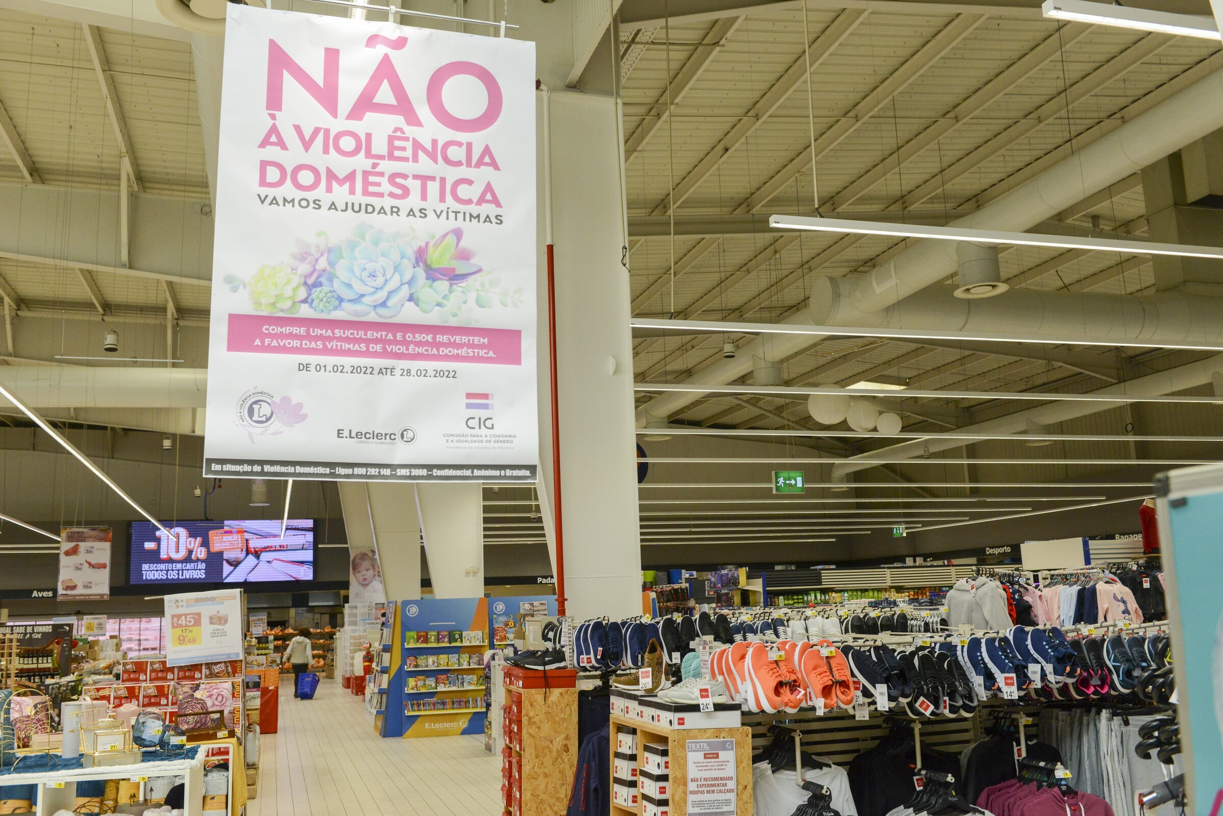 Abertura do gabinete descentralizado de apoio à vítima de violência doméstica