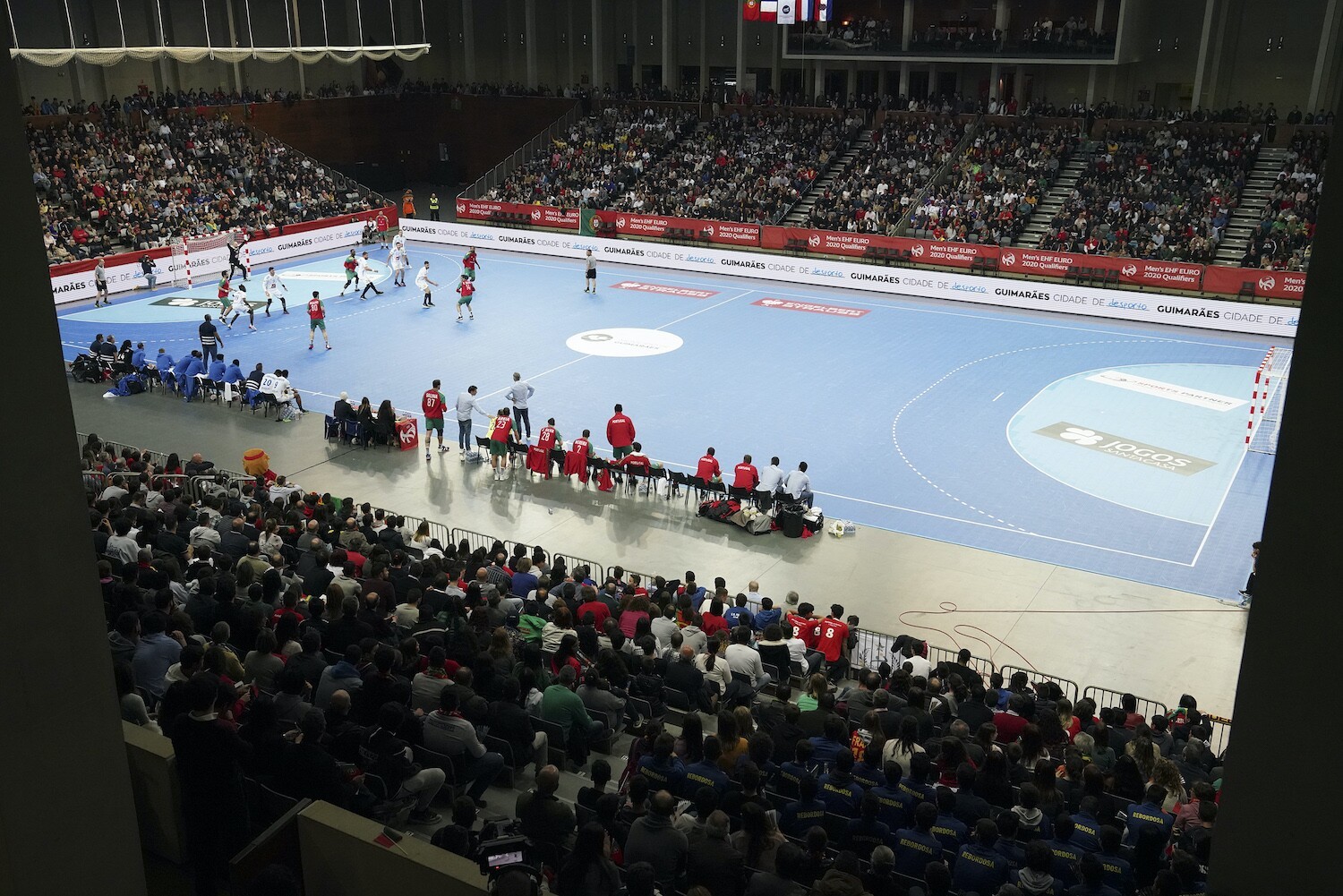 Multiusos de Guimarães recebe jogo Portugal-Suíça para fase de qualificação do Campeonato do Mundo