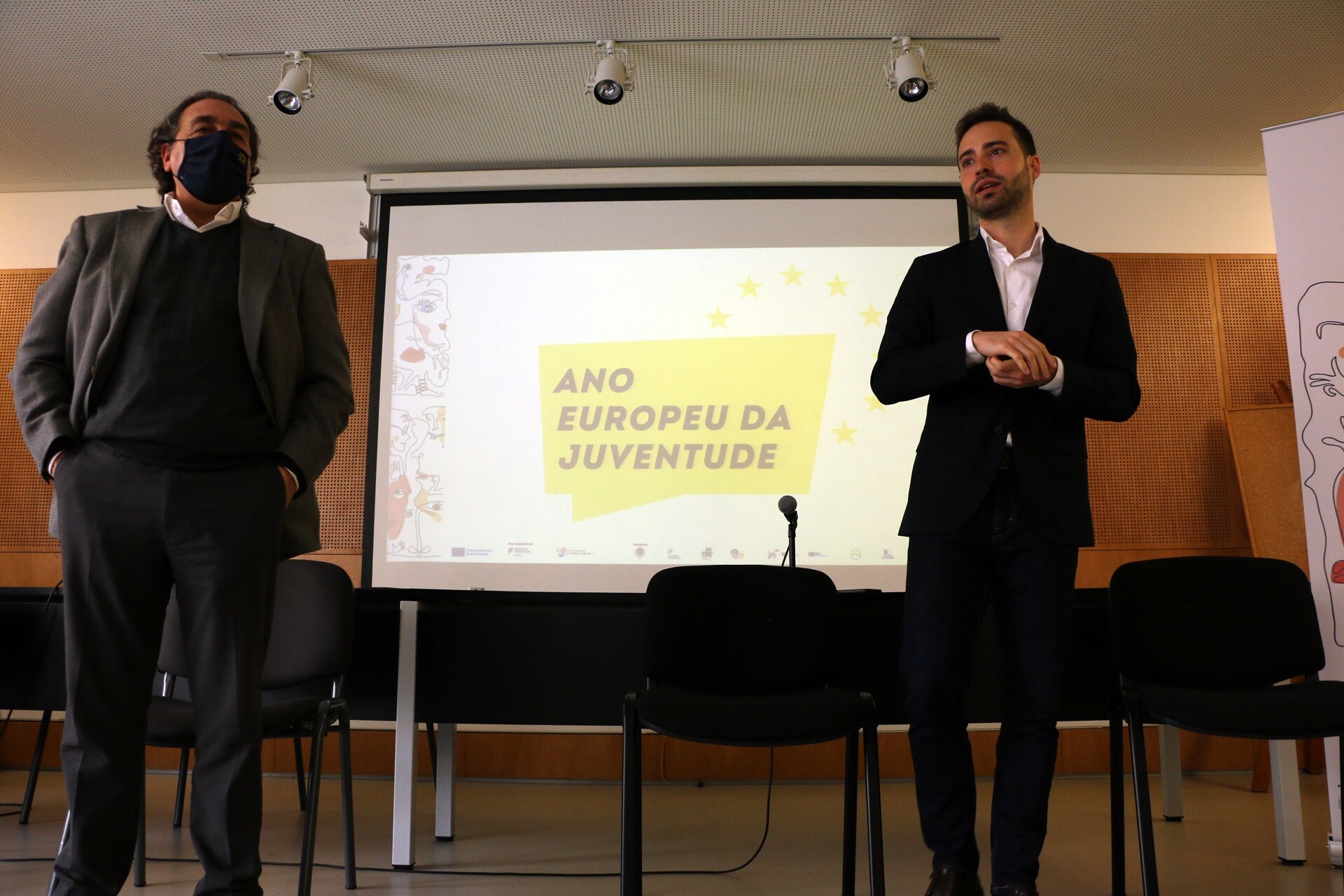 Escola Secundária de Caldas das Taipas acolheu iniciativa do Ano Europeu da Juventude