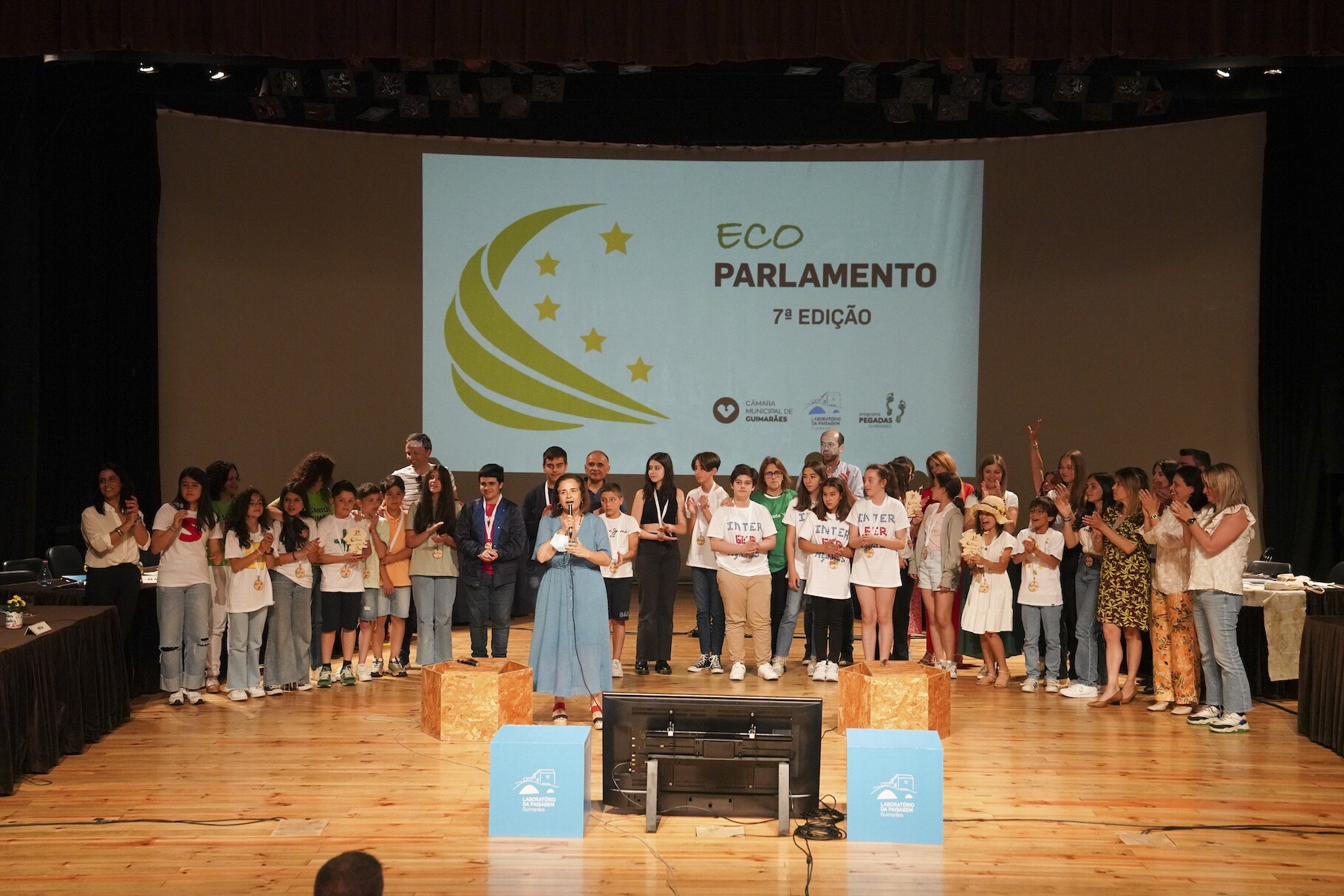 Agrupamento de Escolas Virgínia Moura em primeiro lugar no Eco Parlamento