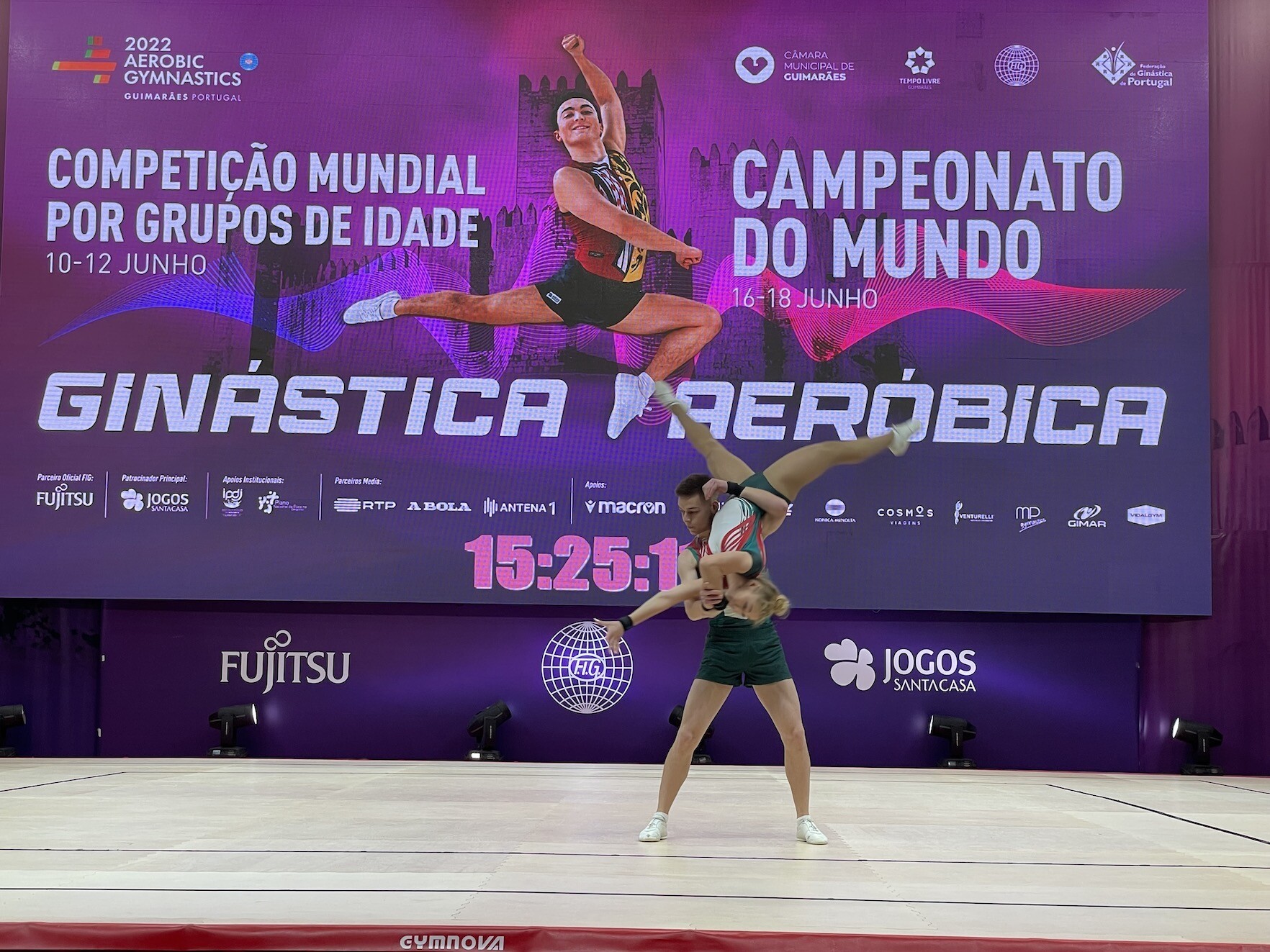 Guimarães acolhe Campeonato do Mundo de Ginástica Aeróbica