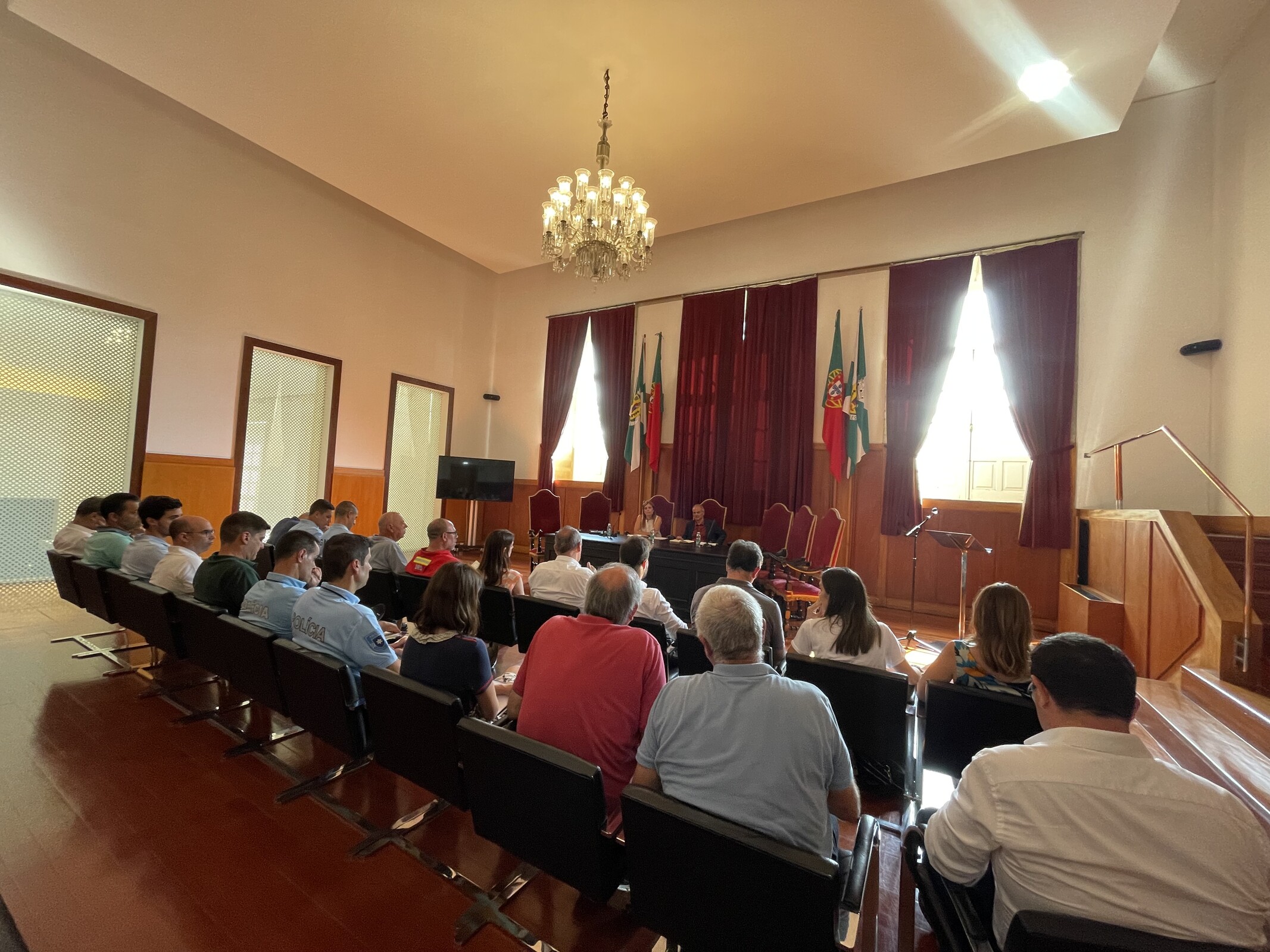 Comissão Municipal de Proteção Civil reúne para avaliar sistema de prontidão