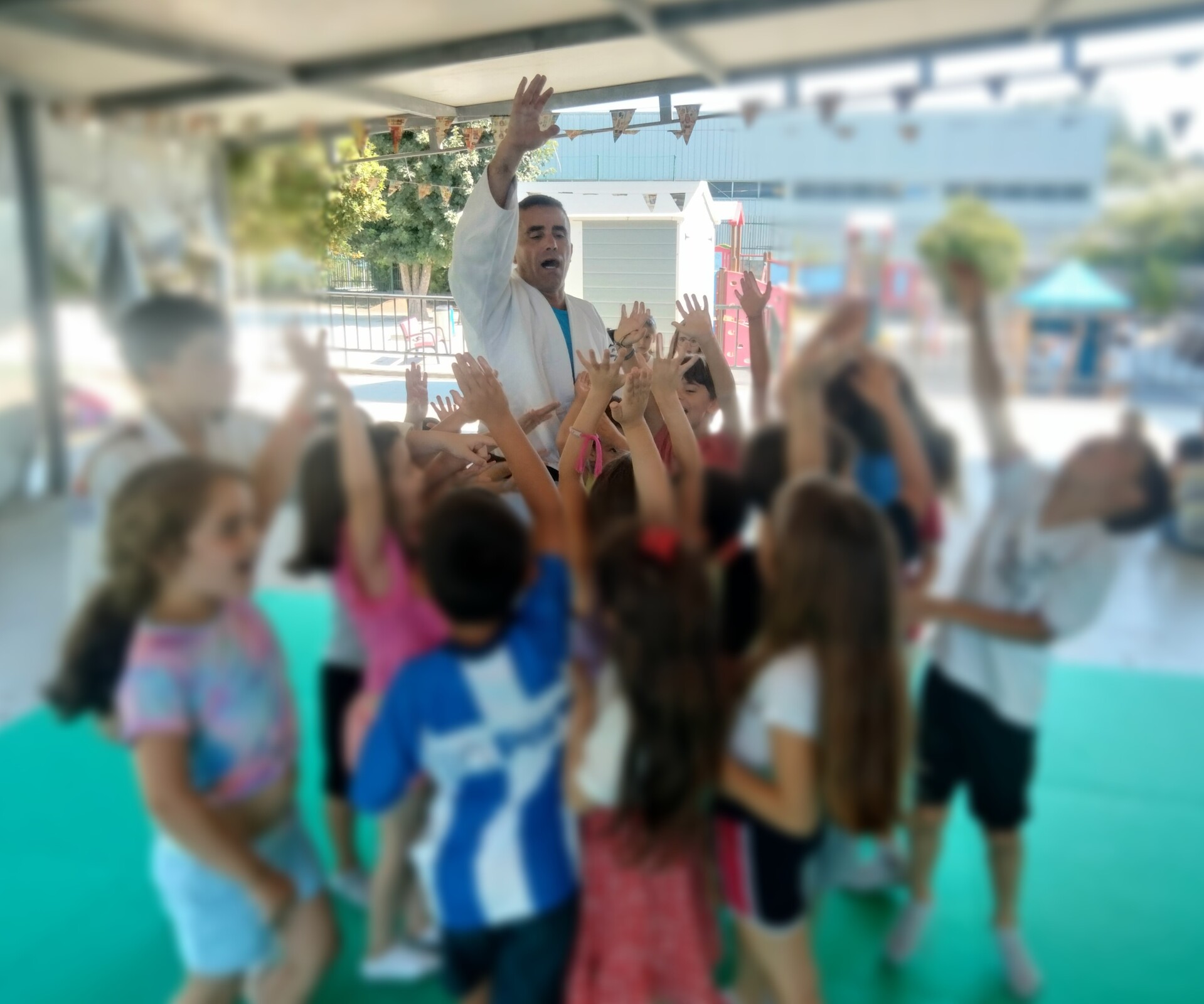 Escola Básica da Charneca (Caldas das Taipas) recebe “Iniciação ao Judo”