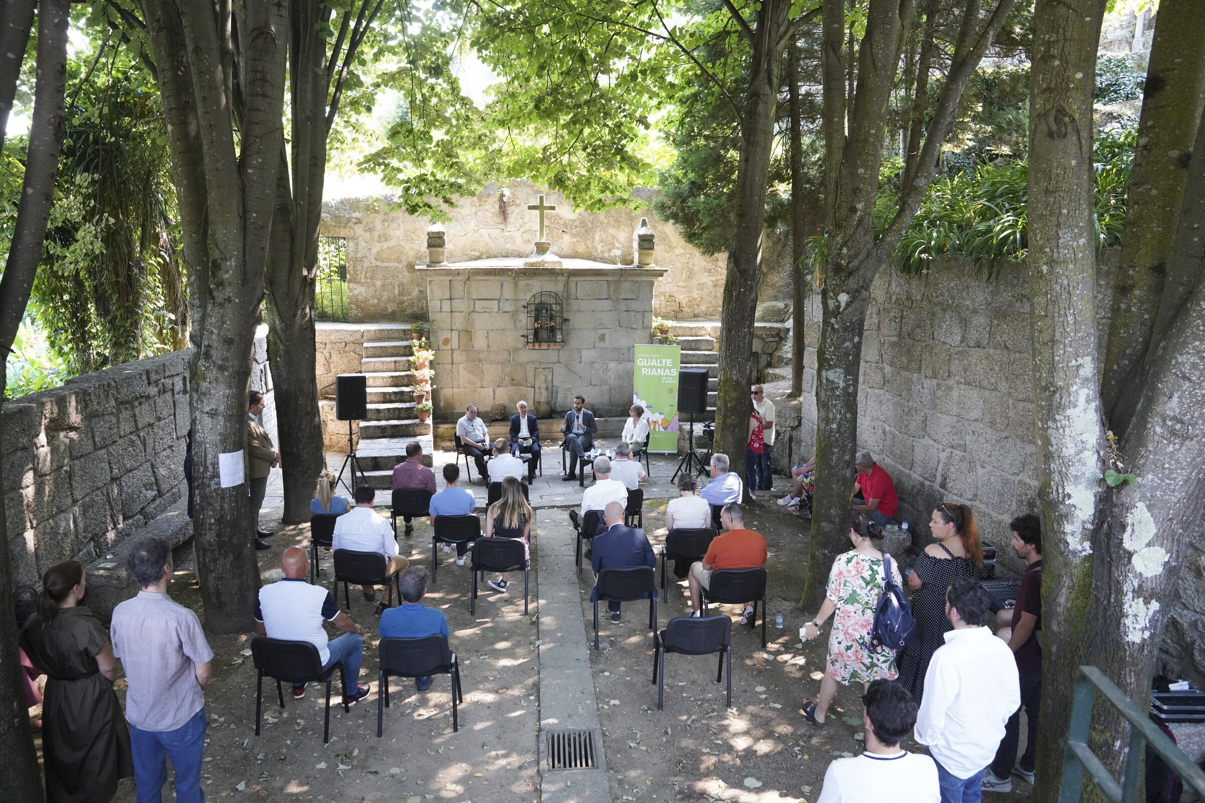 Festas Gualterianas 2022 apresentadas na Fonte Santa de S. Gualter