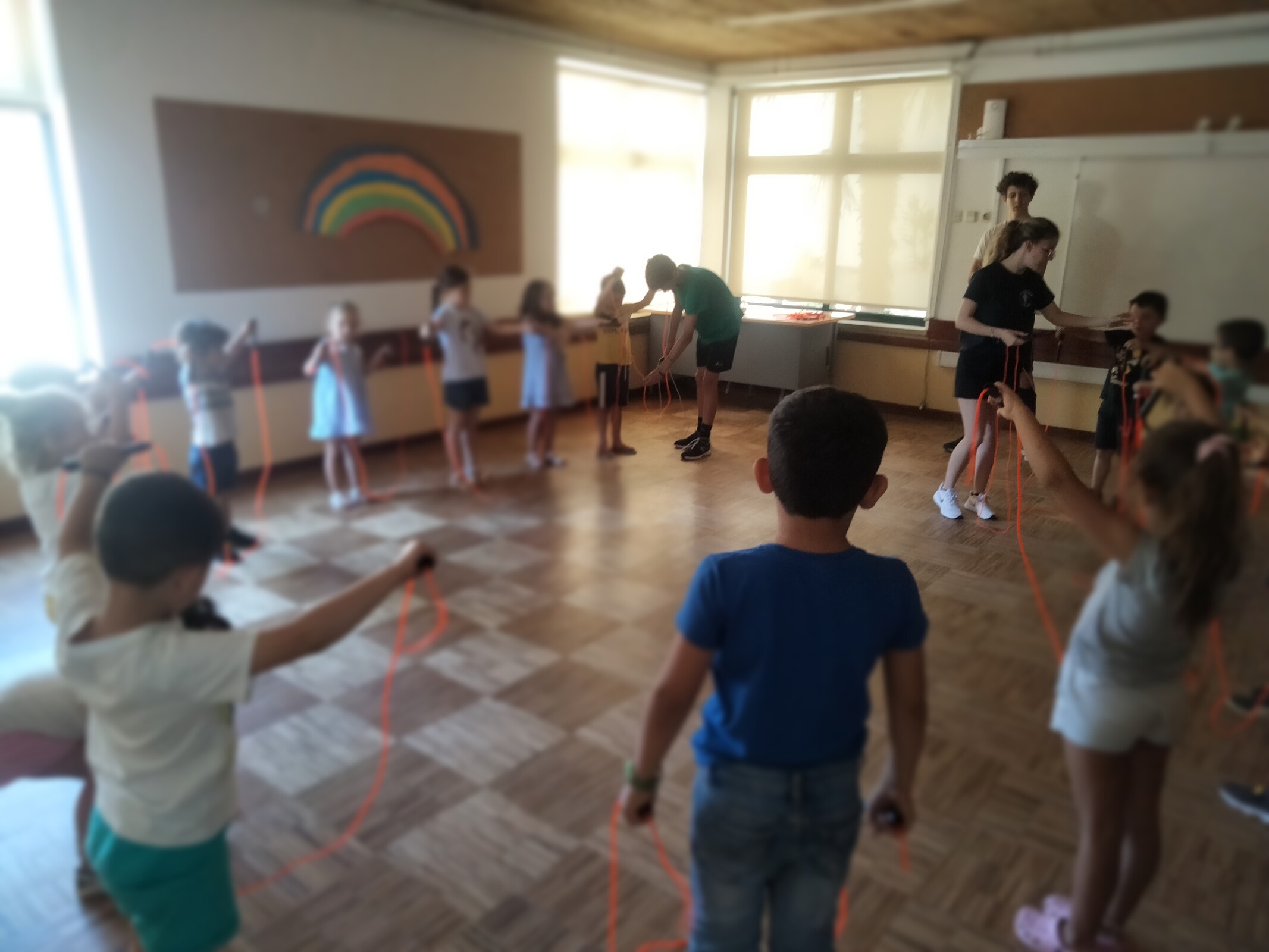 Escola Básica de Agrolongo (Taipas) recebe atividade de Rope Skipping