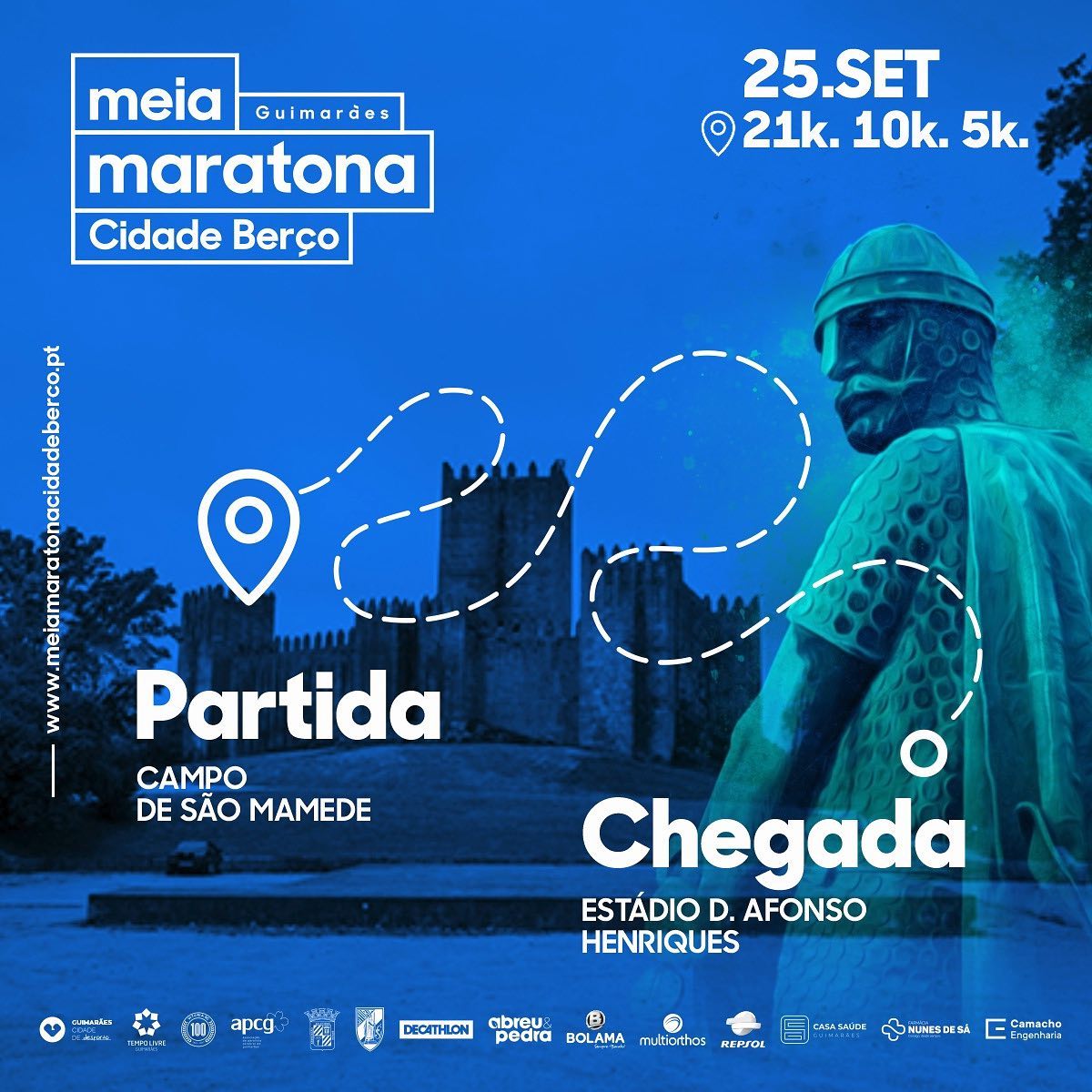 Meia Maratona Cidade Berço sai às ruas de Guimarães no próximo domingo