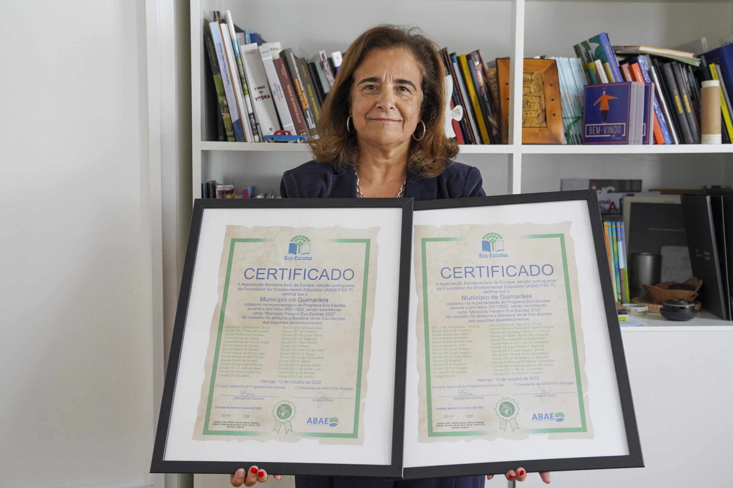 Guimarães no topo dos concelhos distinguidos com o Galardão Eco-Escolas