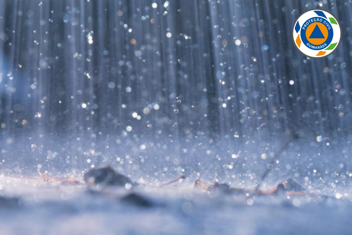 Alerta de precipitação intensa e vento forte para os próximos dias