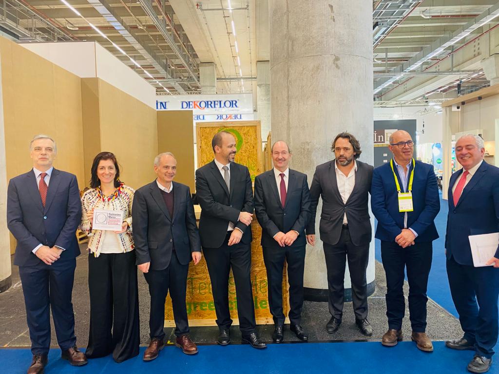 Segundo dia da Heimtextil marcado pela visita de Pedro Cilínio e Domingos Bragança