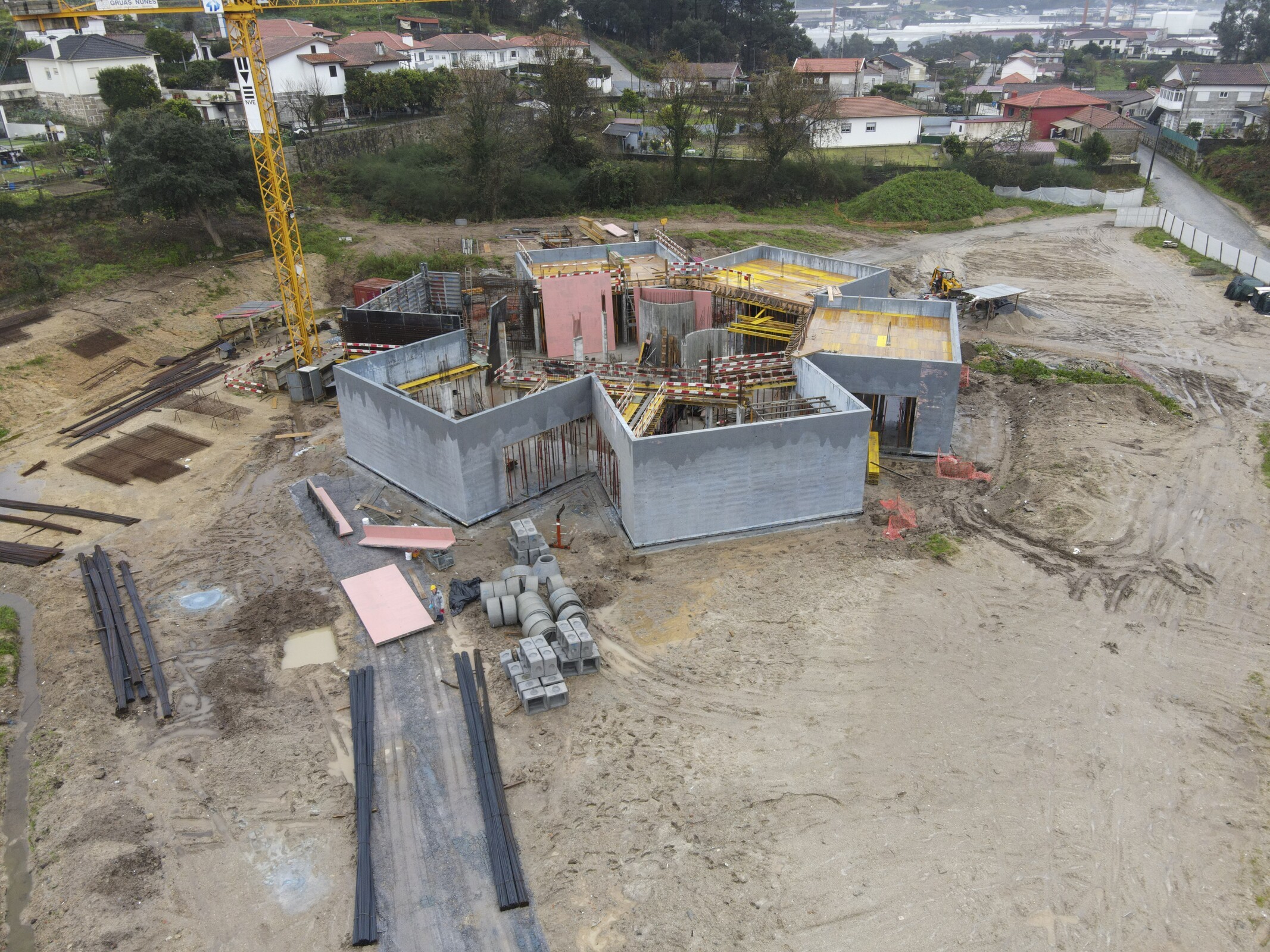 Novo Centro de Saúde de Moreira de Cónegos em desenvolvimento