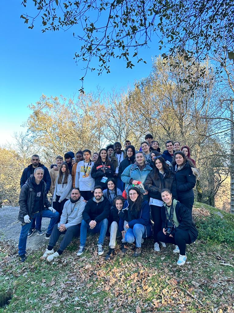 Campo de Inverno promovido pelo Município de Guimarães e pela Casa da Juventude com 30 participantes