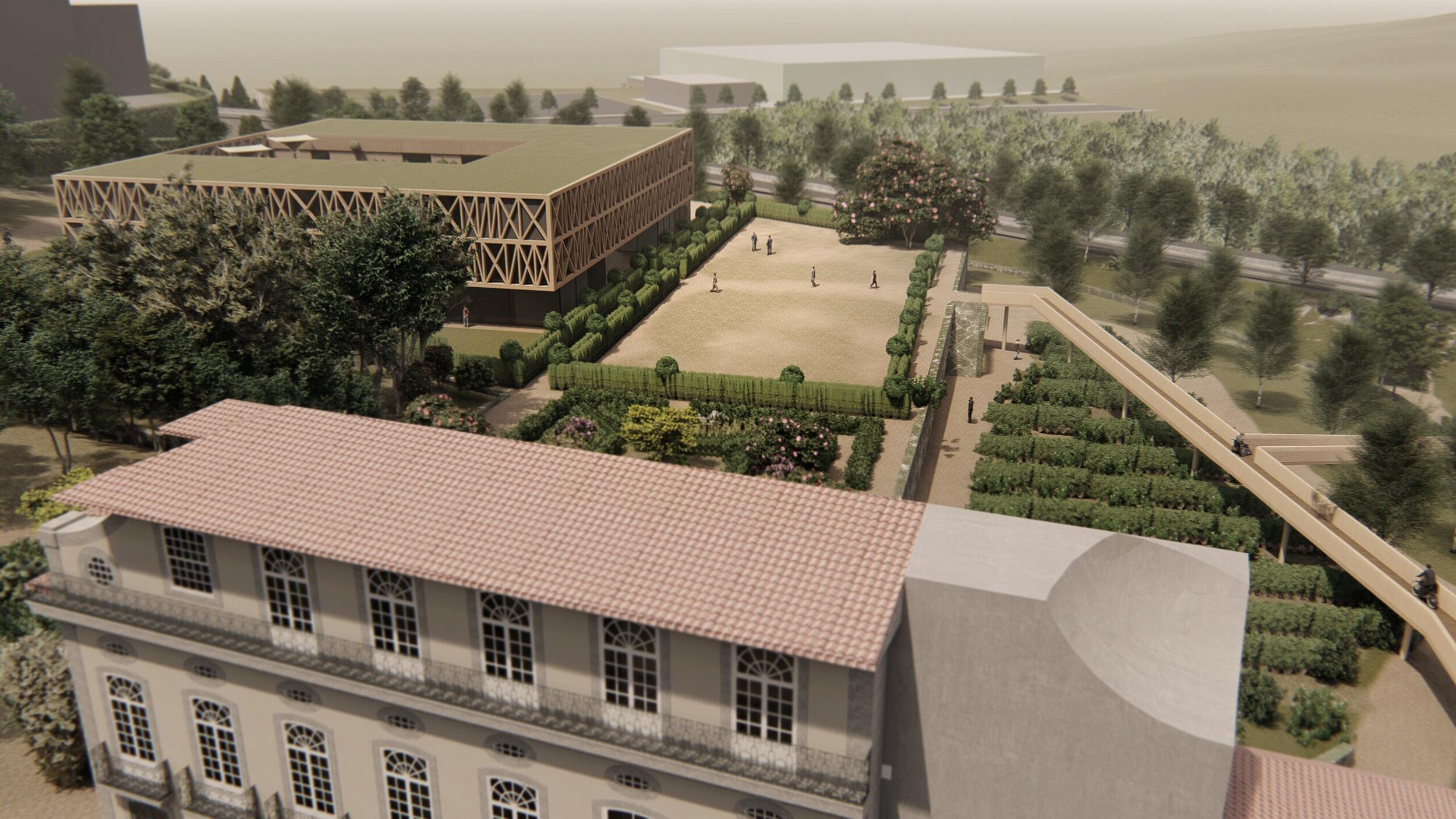Início da Construção da Escola Superior de Hotelaria e Turismo na Quinta do Costeado