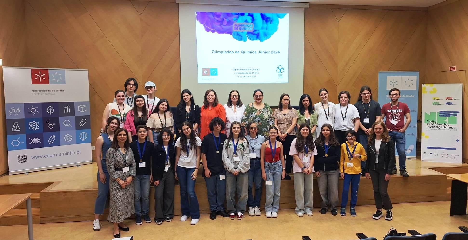 Escolas de Guimarães distinguidas nas Olimpíadas de Química Júnior