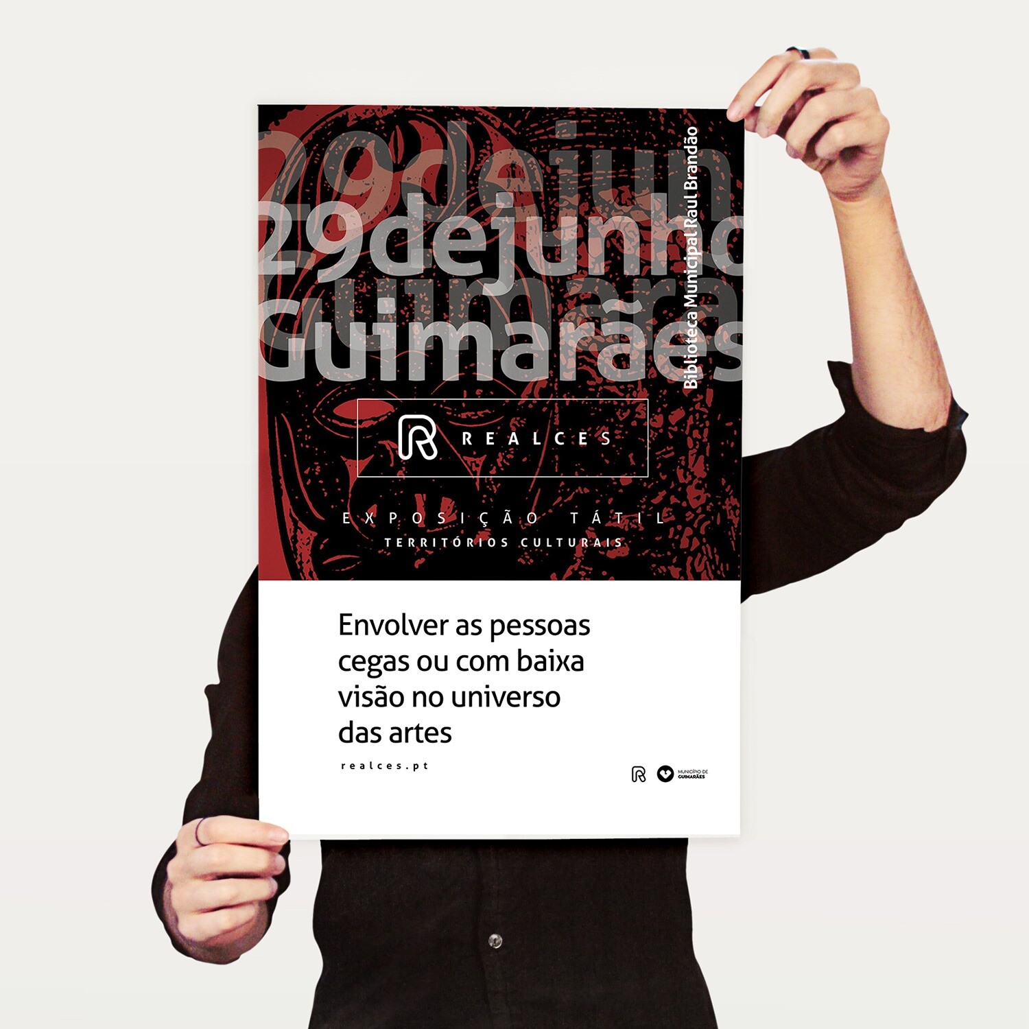Inauguração nacional da Exposição Tátil “Territórios Culturais” em Guimarães