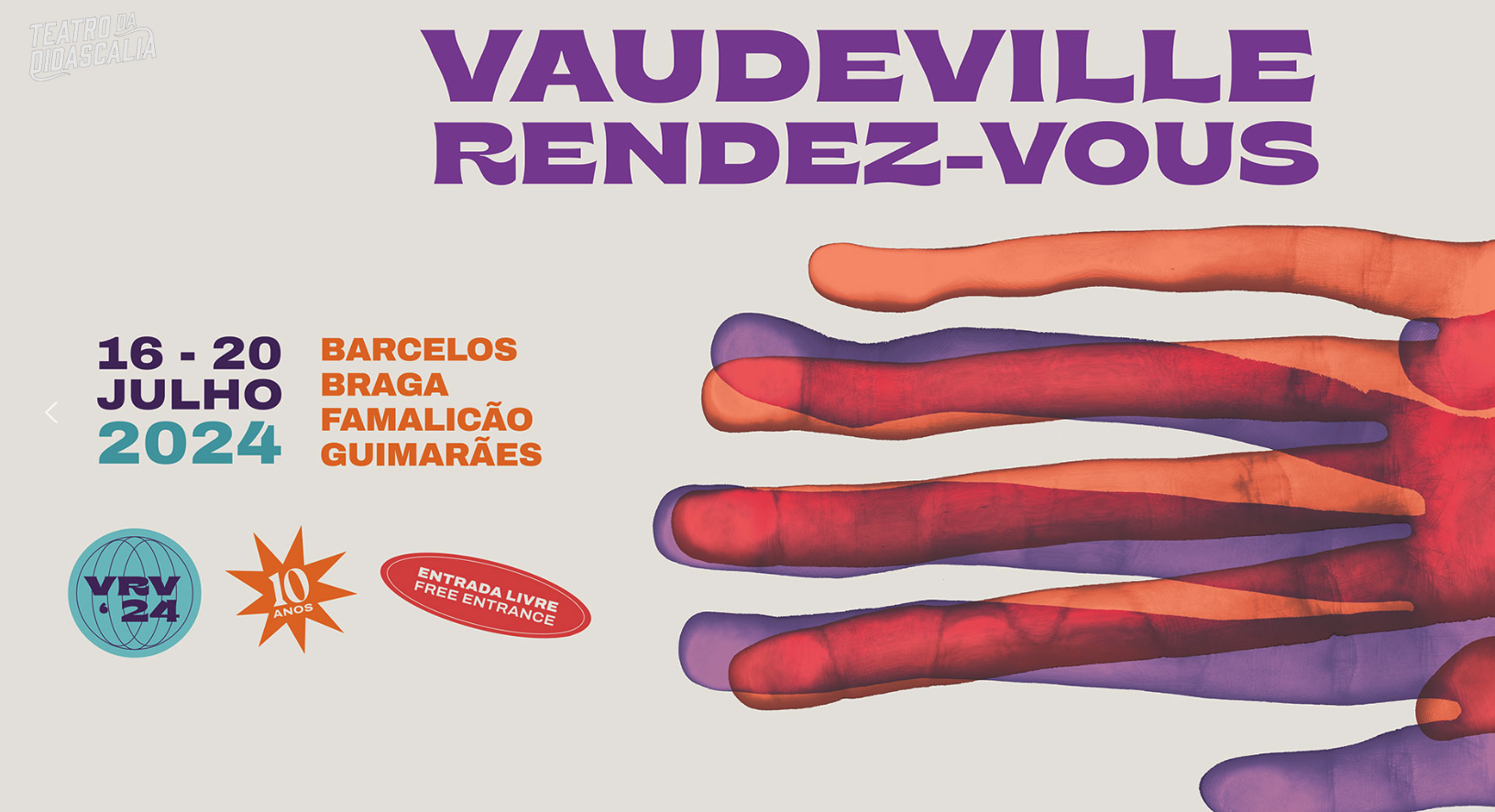 Vaudeville Rendez-Vous arranca hoje, terça-feira, 16 de julho
