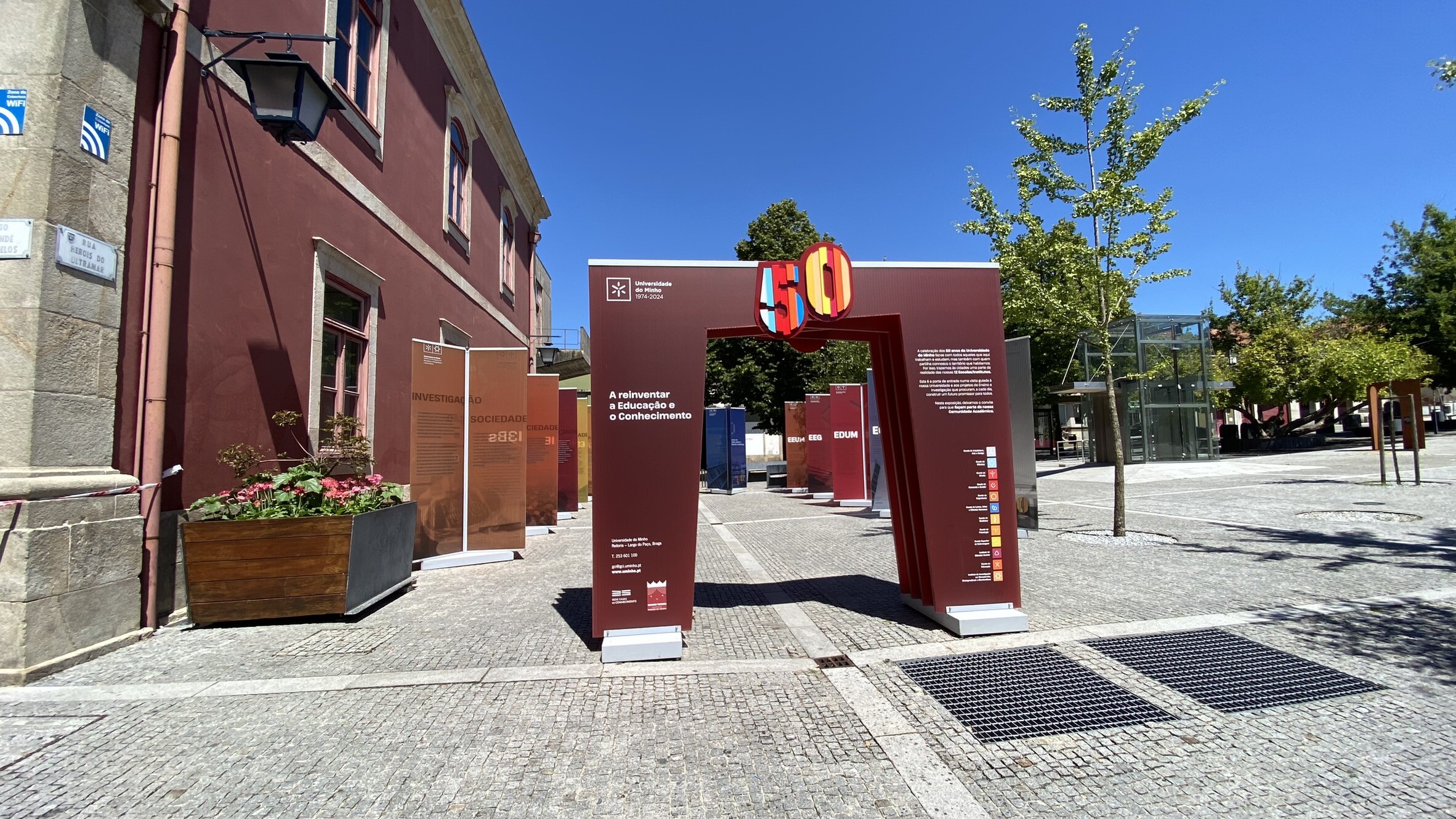 Exposição itinerante dos 50 Anos da UMinho passa por Guimarães