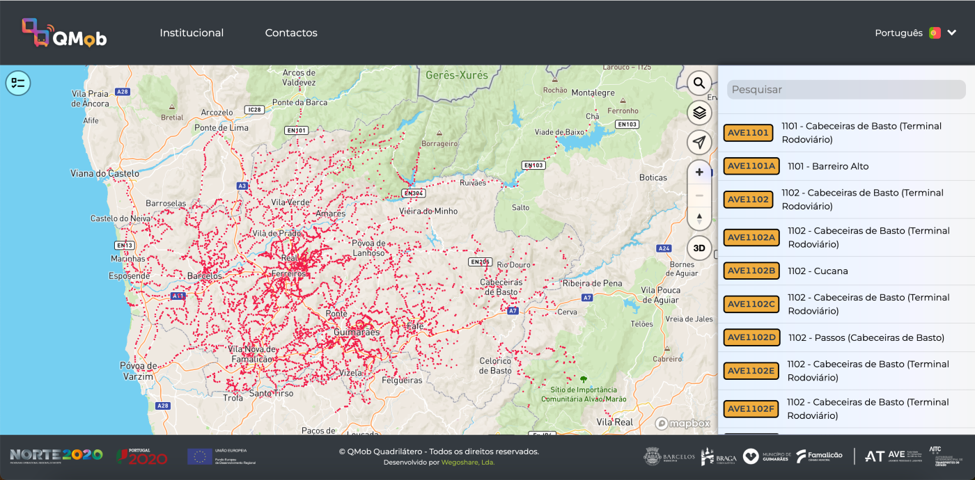 Qmob.pt: a Mobilidade Urbana com informação em tempo real em Guimarães
