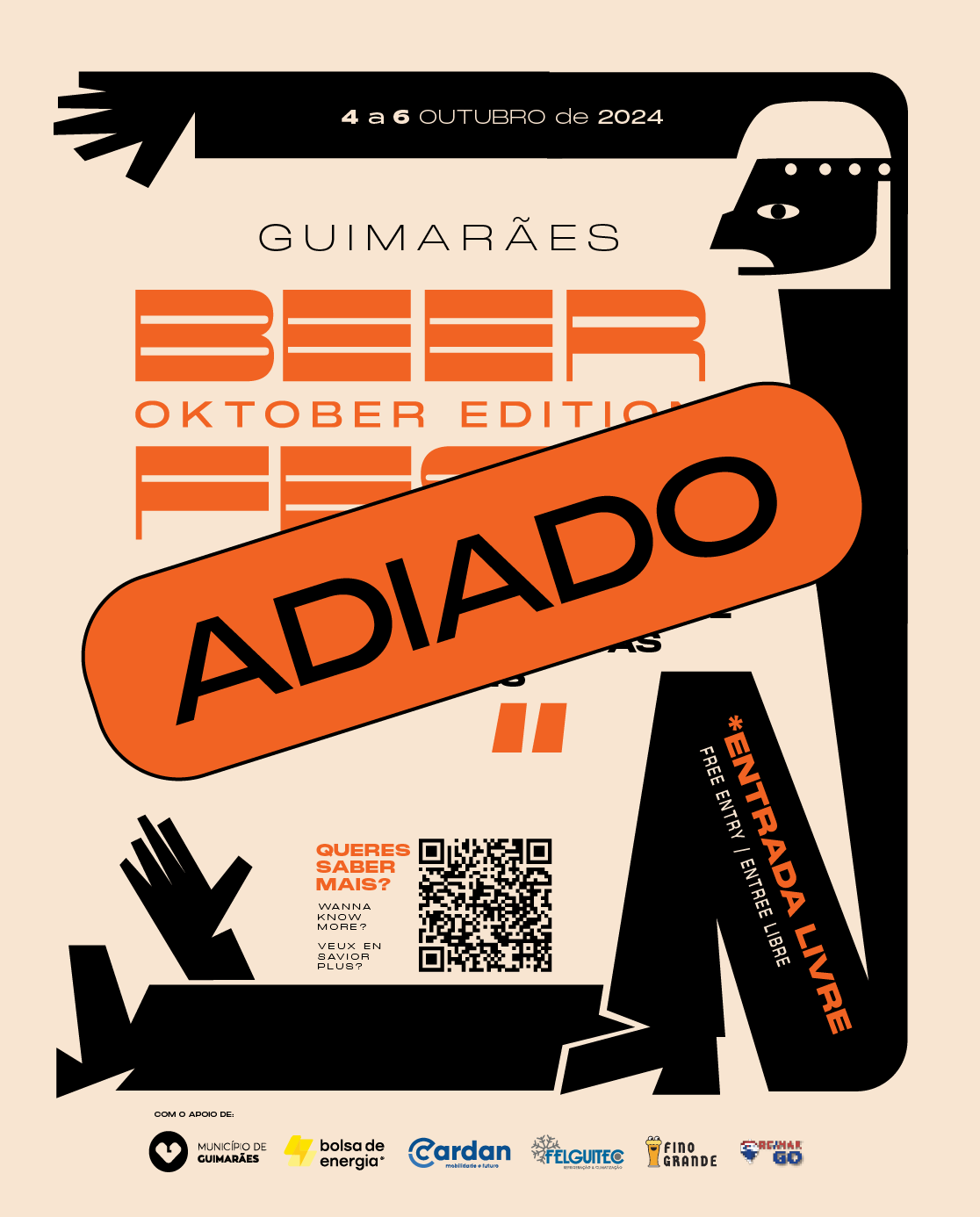 Guimarães Beer Fest adiado devido à chuva
