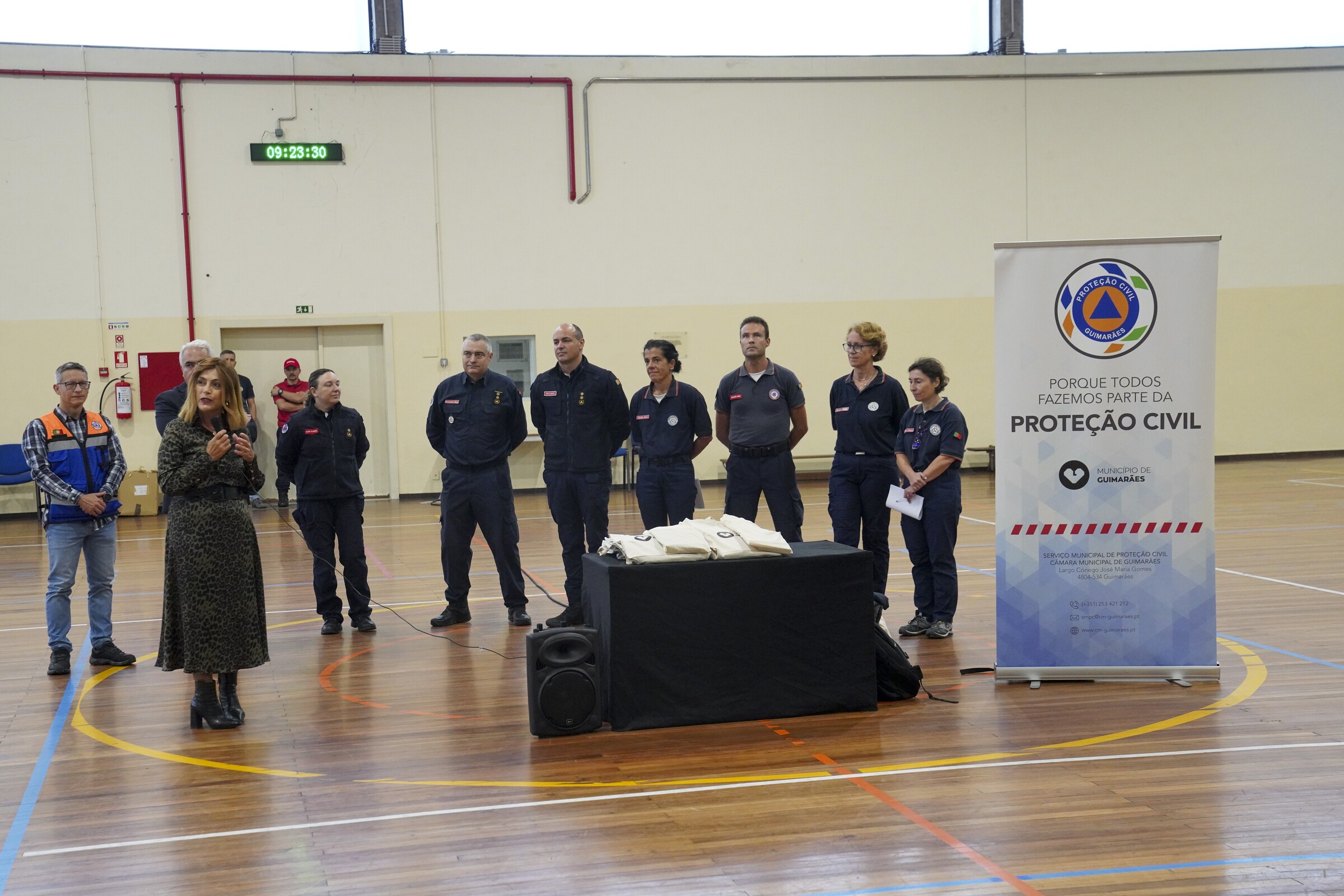Exercício LIVEX Simula Instalação de Zona de Concentração de Apoio à População em Guimarães